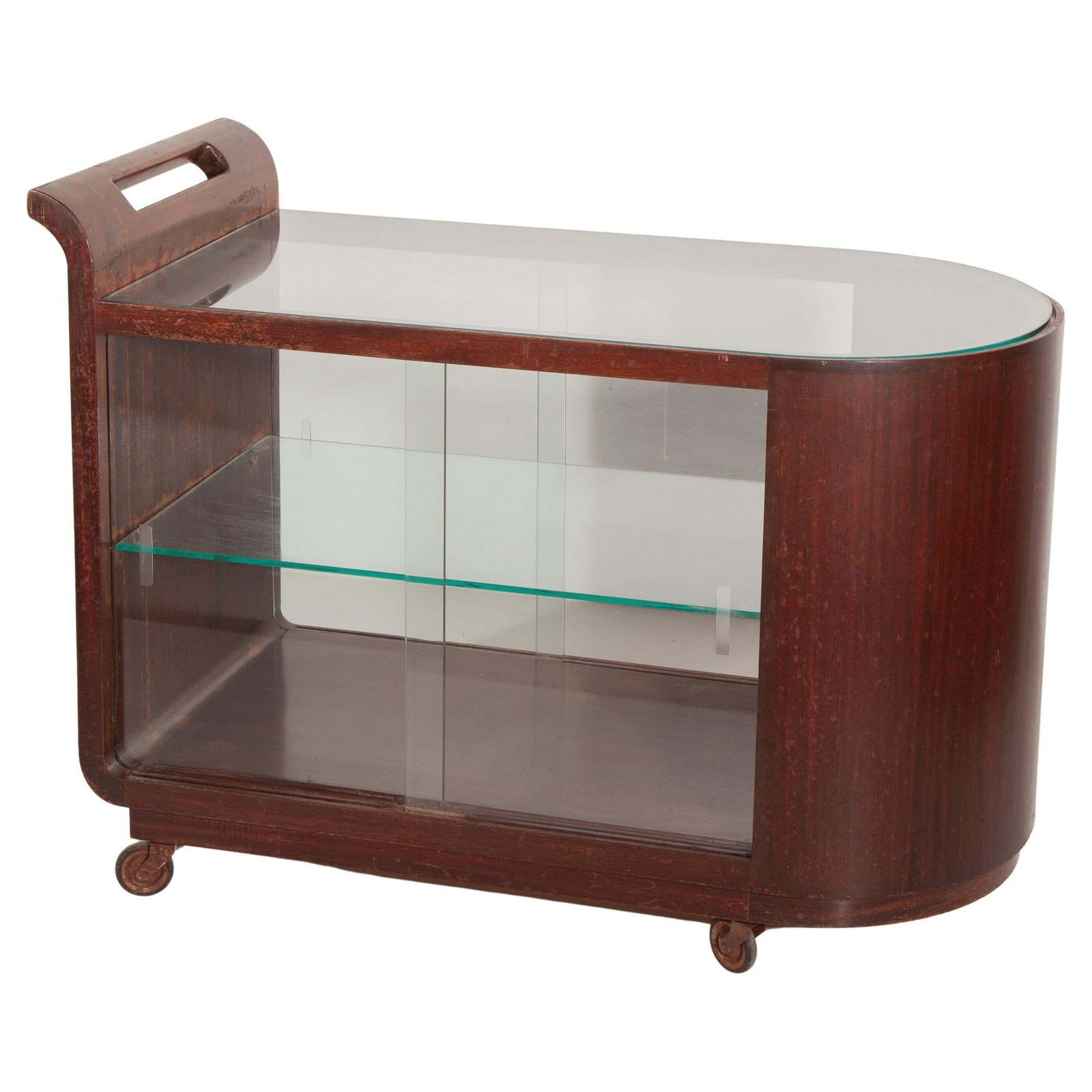 Art Deco Bar Cart, Trolley Designed By Pander And Zn, 1920s photo furniture