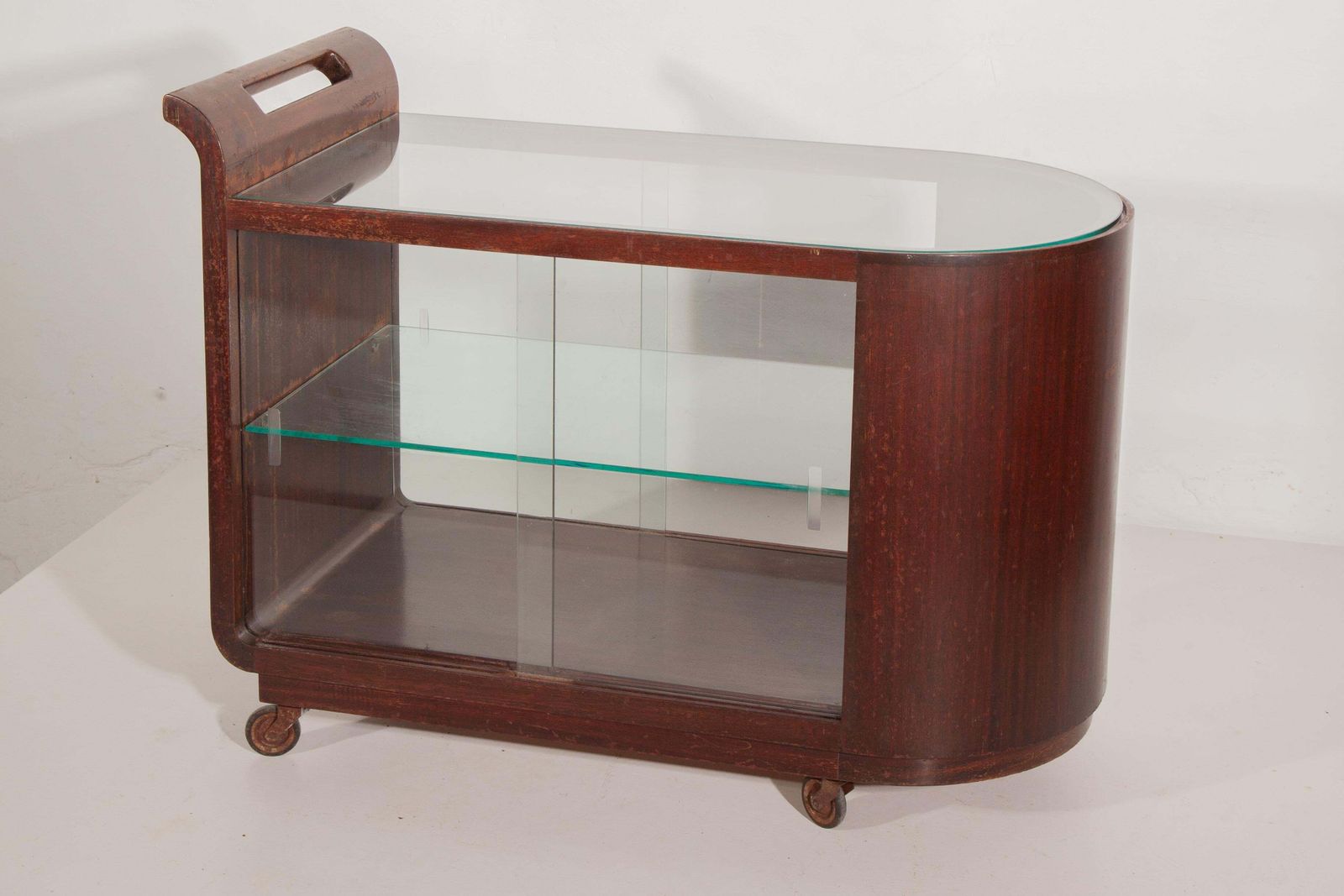 Art Deco Bar Cart, Trolley Designed By Pander And Zn, 1920s photo for sale