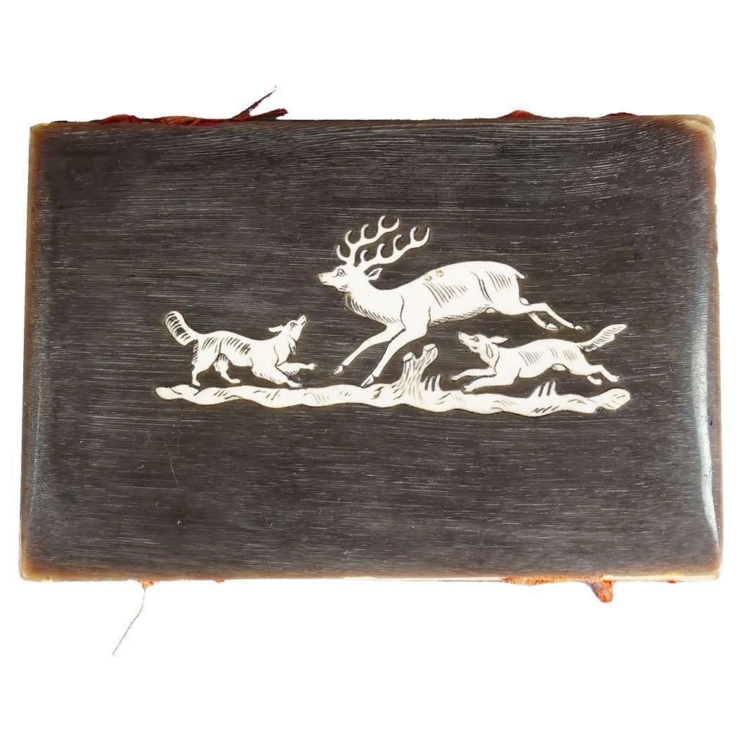 Antique Victorian Calling Card Case, Germany Ca. 1900