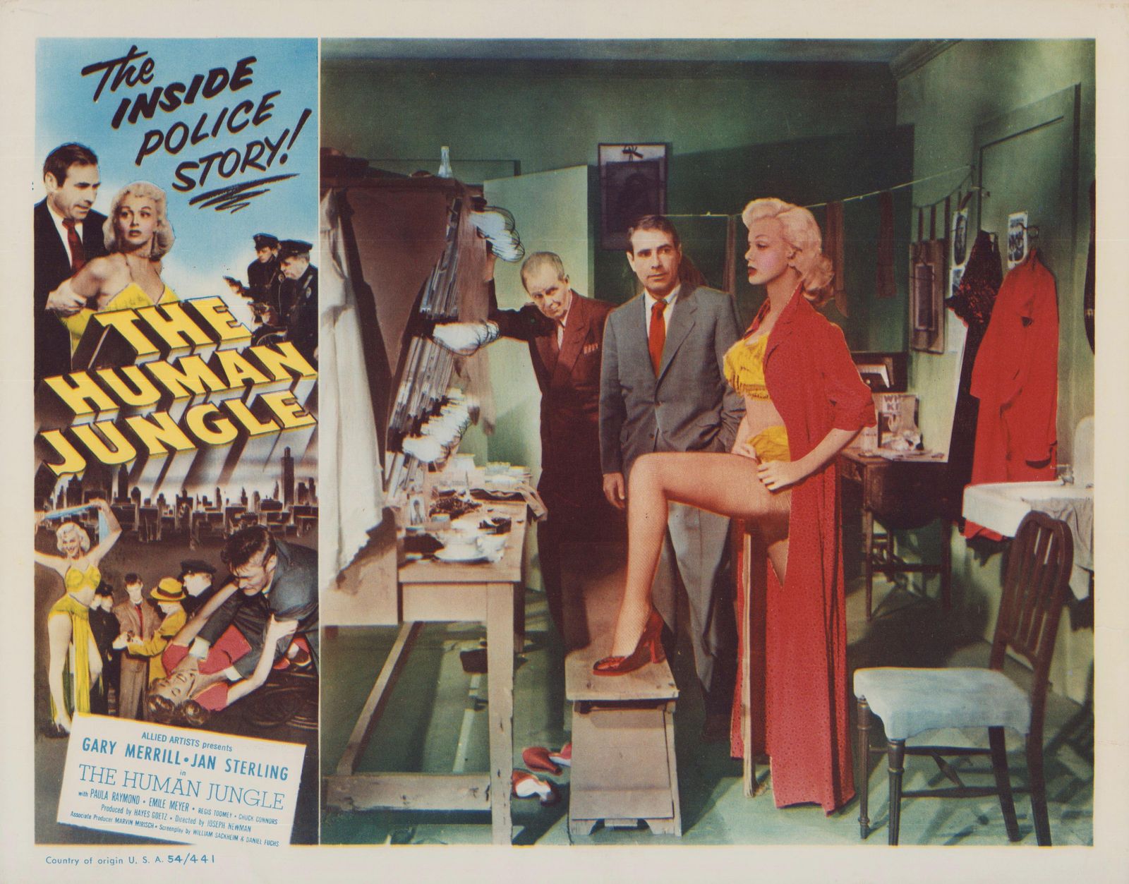 Unknown"The Human Jungle", Lobby Card, USA 19541954