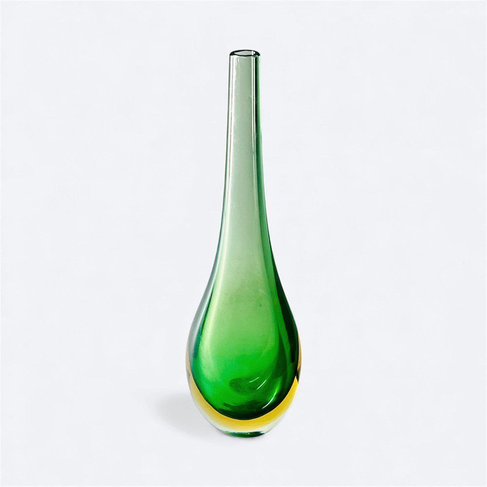 Sommerso Murano Glass Vase By Flavio Poli For Seguso, 1960s photo for sale