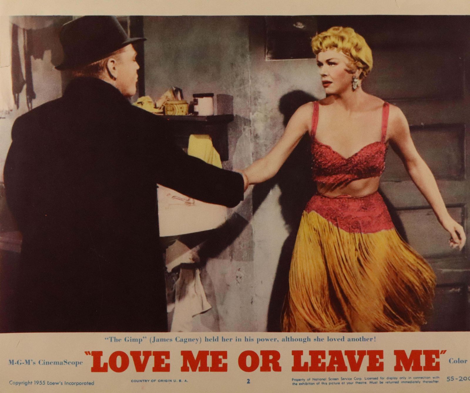 Unknown"Love Me Or Leave Me", Lobby Card, USA 19551955