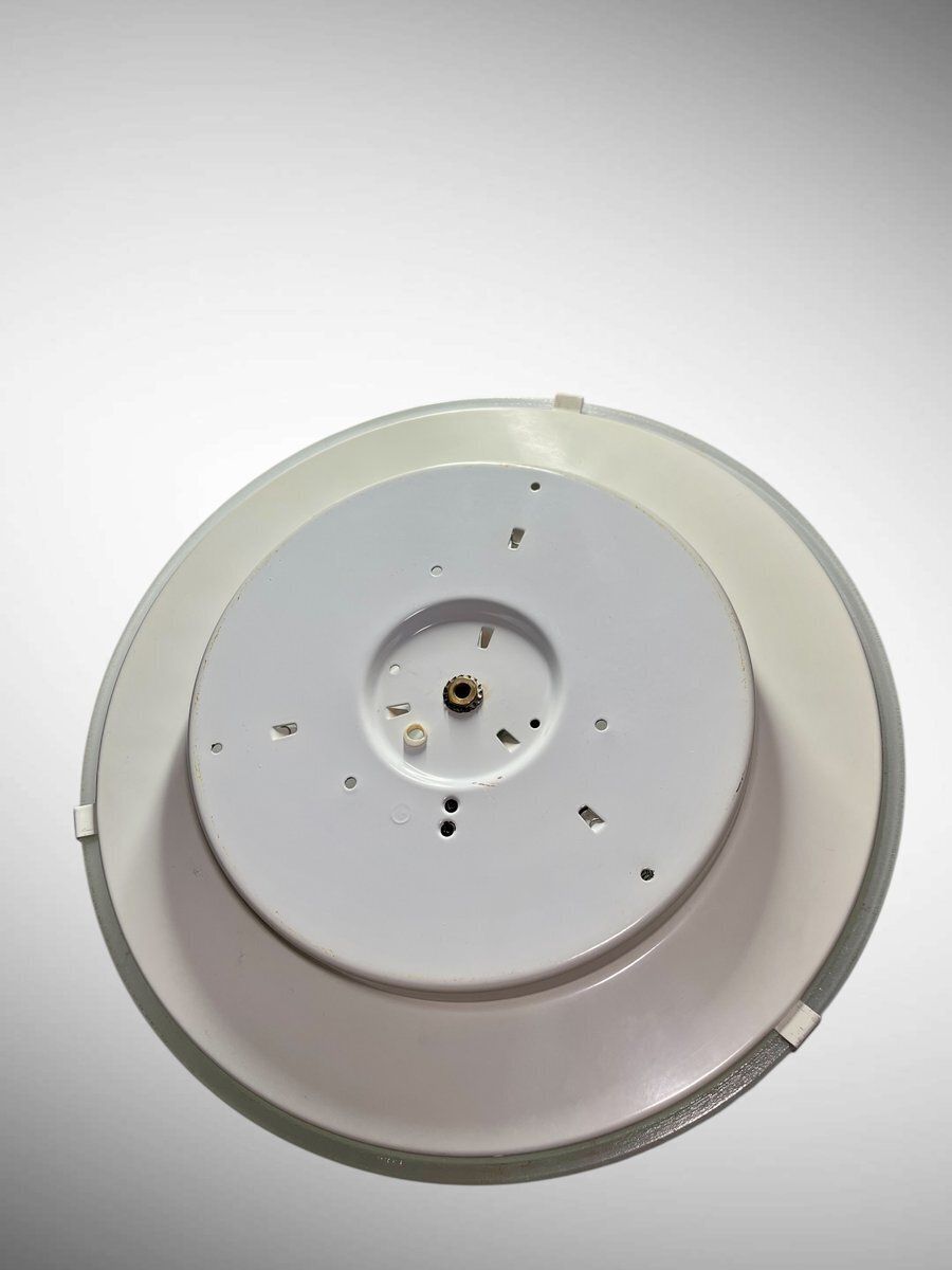 photo for sale Glass Egina Ceiling Lamp By Angelo Mangiarotti For Artemide, Italy