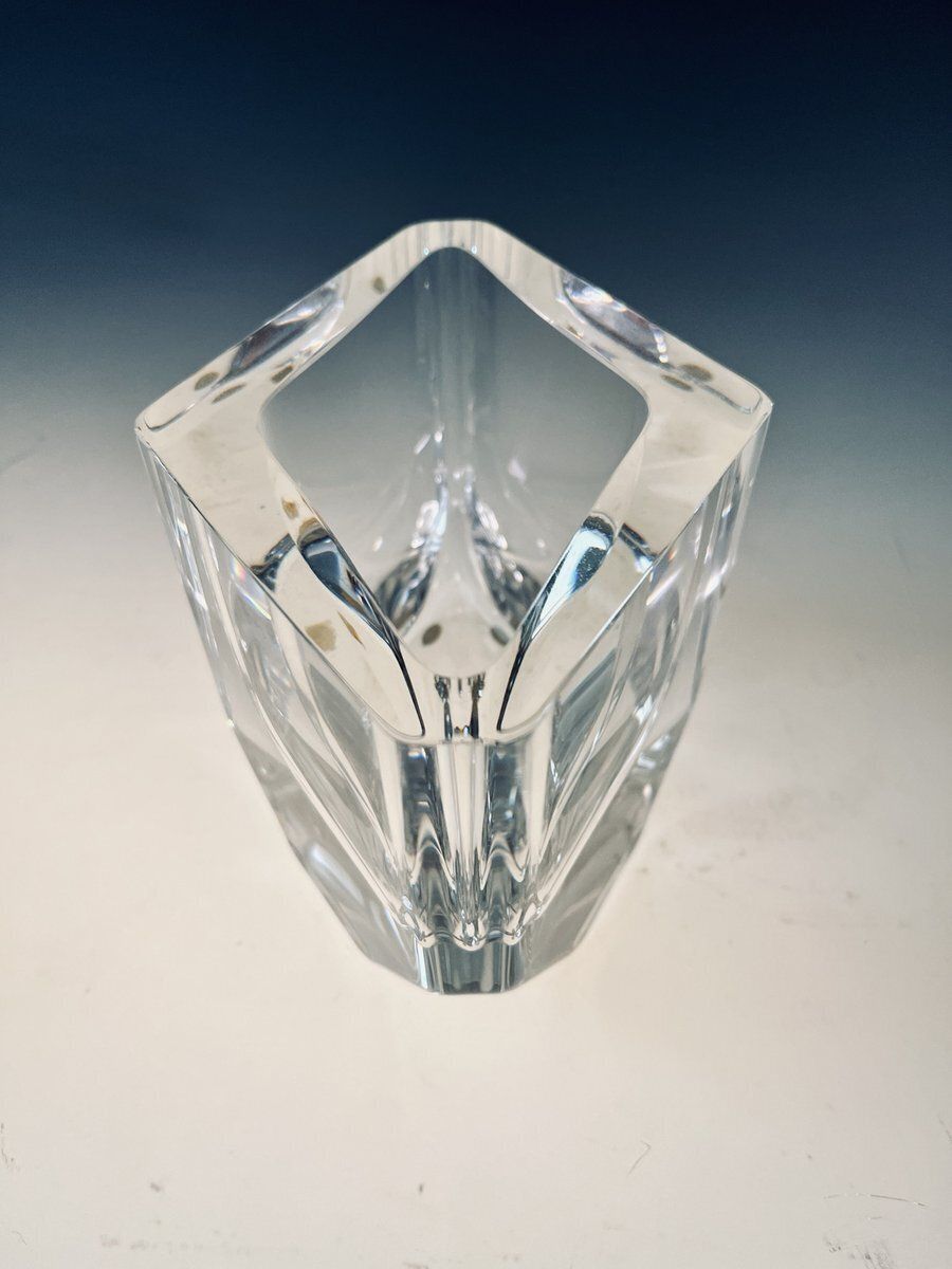 Kosta Boda Diamond Vase By Sigurd Perrson, 1970s photo 108.0