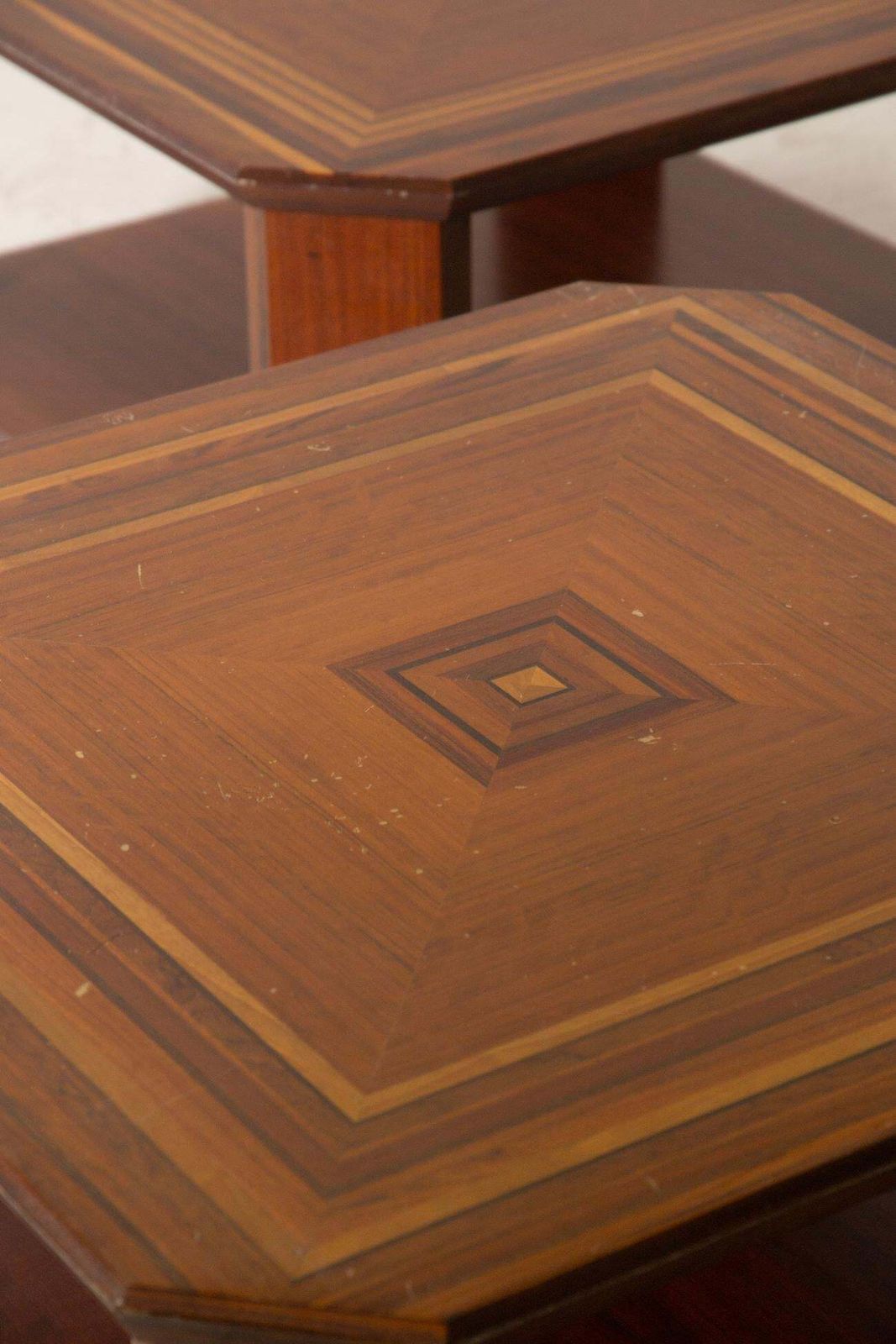 photo vinterior Rare Coffee Tables By Luciano Frigerio Of Frigerio Di Desio, Paganini Mod, Label