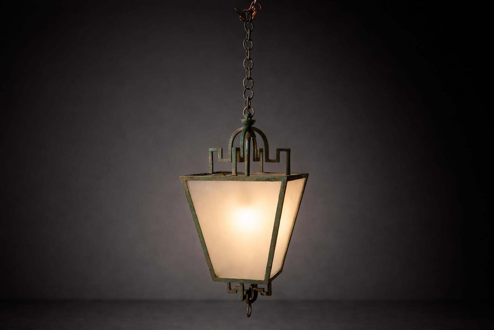 Italian Iron Chandelier Attr. To Emilio Lancia And Gio Ponti Art Deco photo Lighting