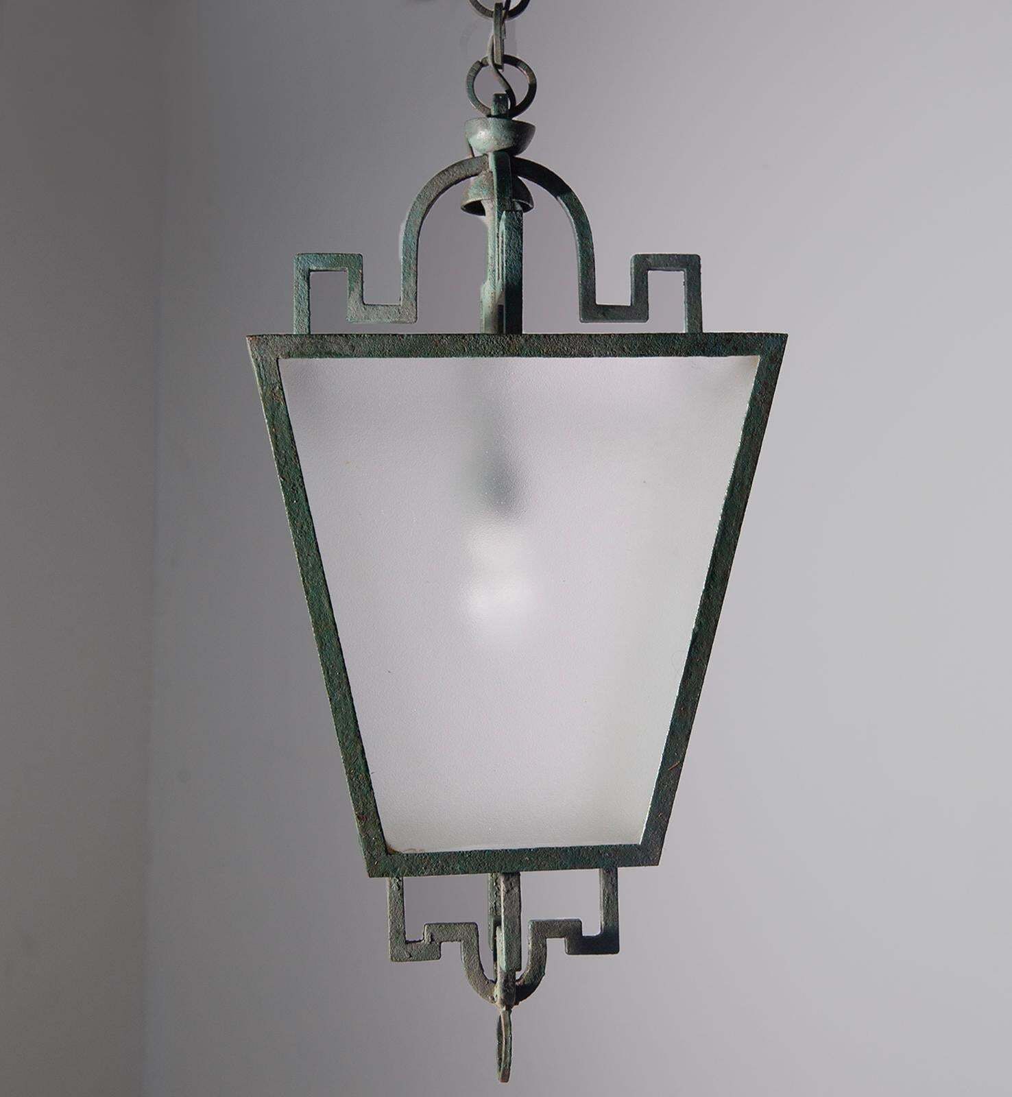 Italian Iron Chandelier Attr. To Emilio Lancia And Gio Ponti Art Deco photo 7954.0