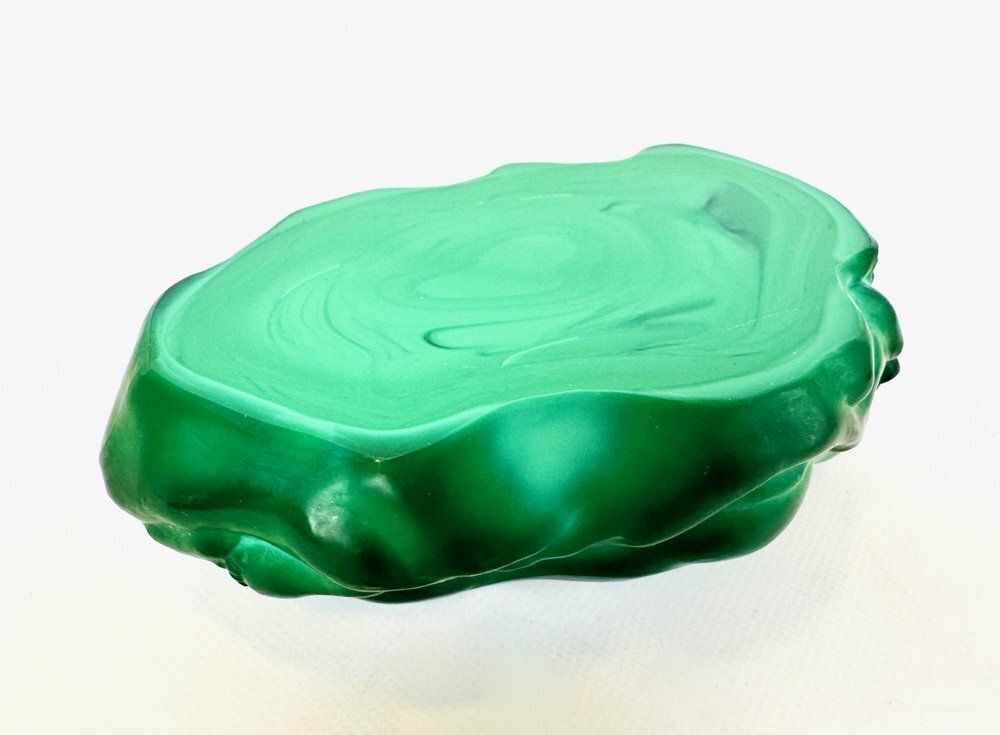 photo furniture Art Nouveau Style Malachite Glass Bowl By Carlo Conte For František Halamas železný Brod Workshops, 1940s