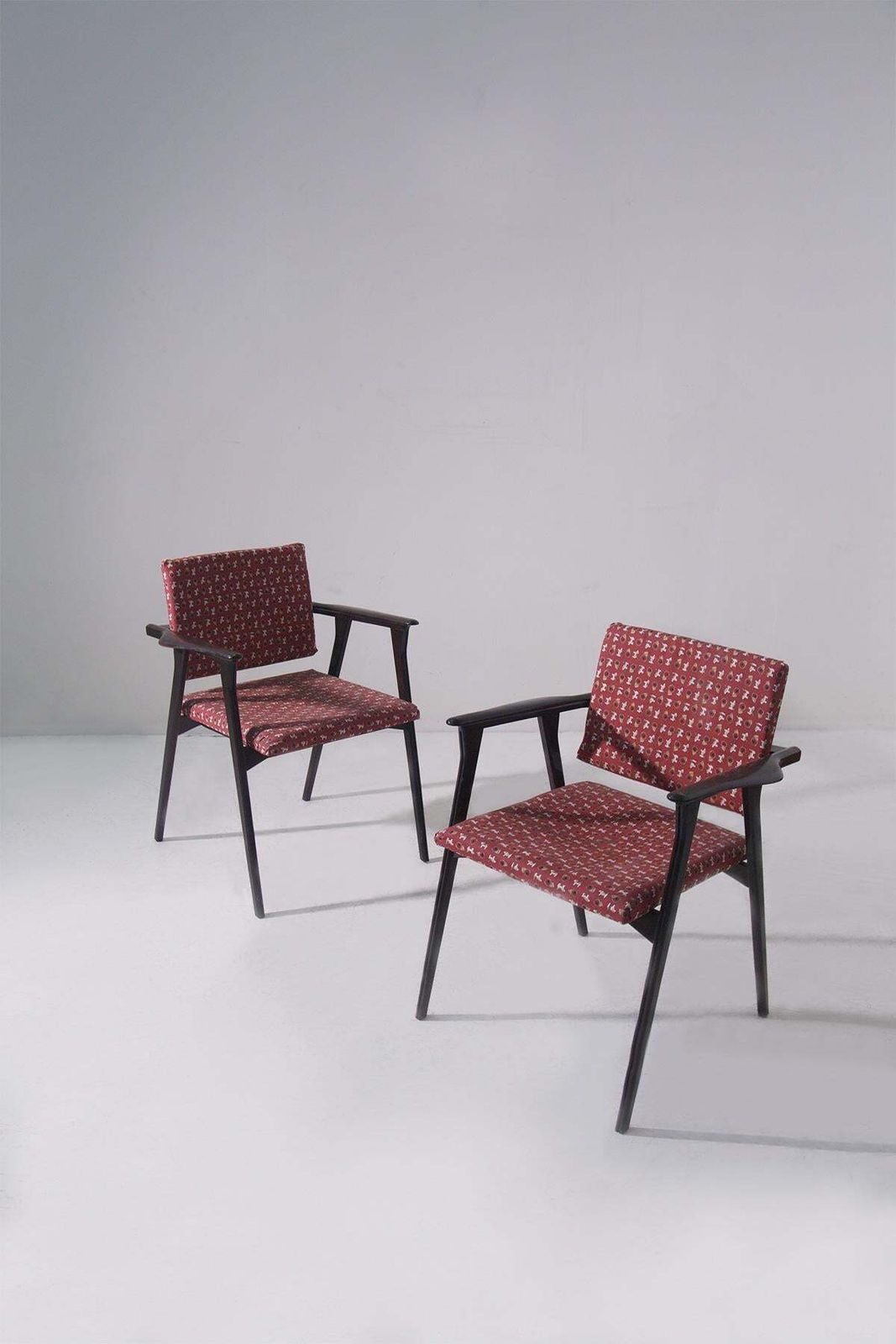 Pair Of Italian Armchairs In The Style Of Franco Albini For Poggi photo furniture