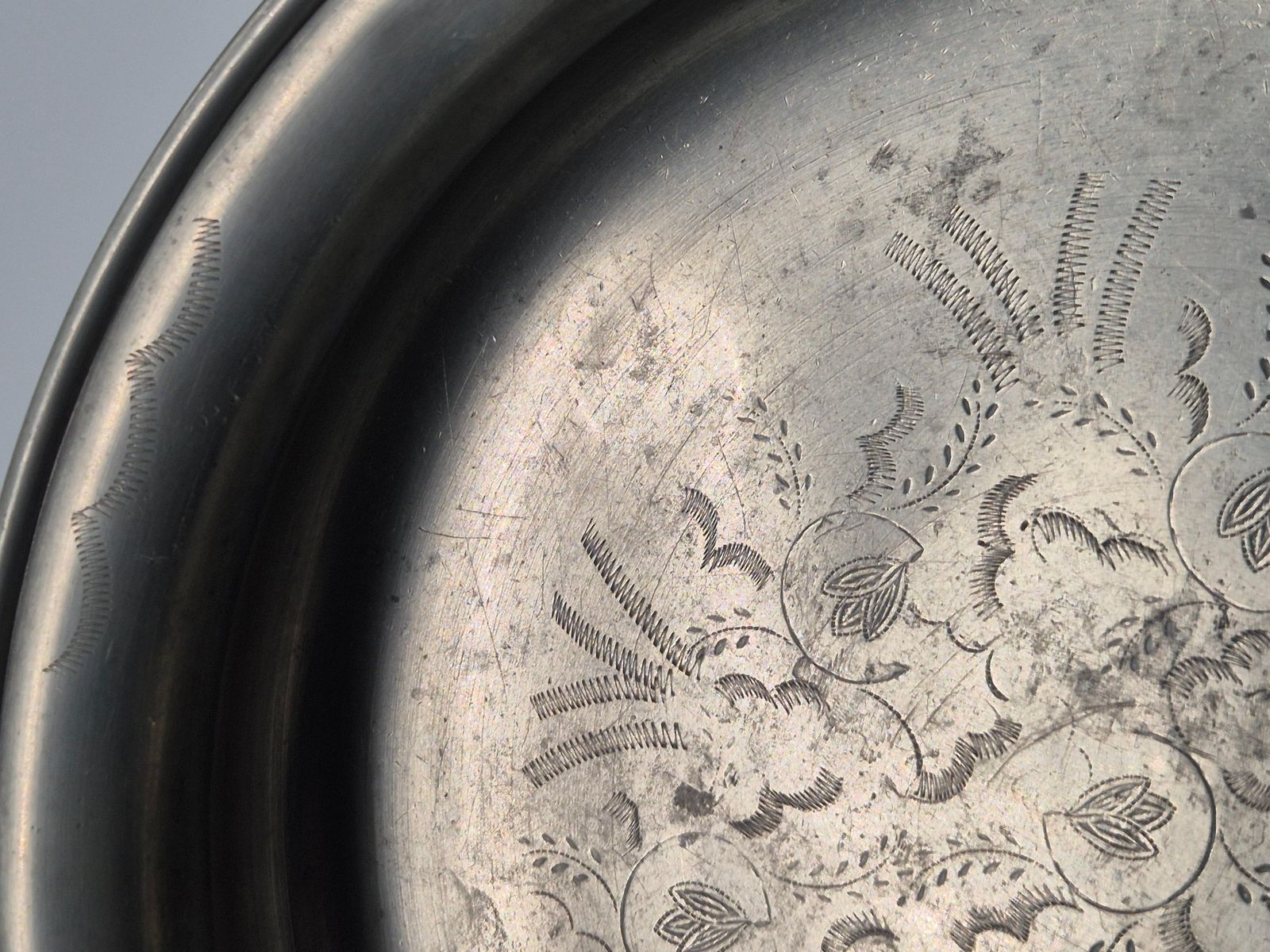 photo for sale An Iconic Pewter Bowl By Anna Petrus For Firma Svenskt Tenn 1928 / Swedish Grace