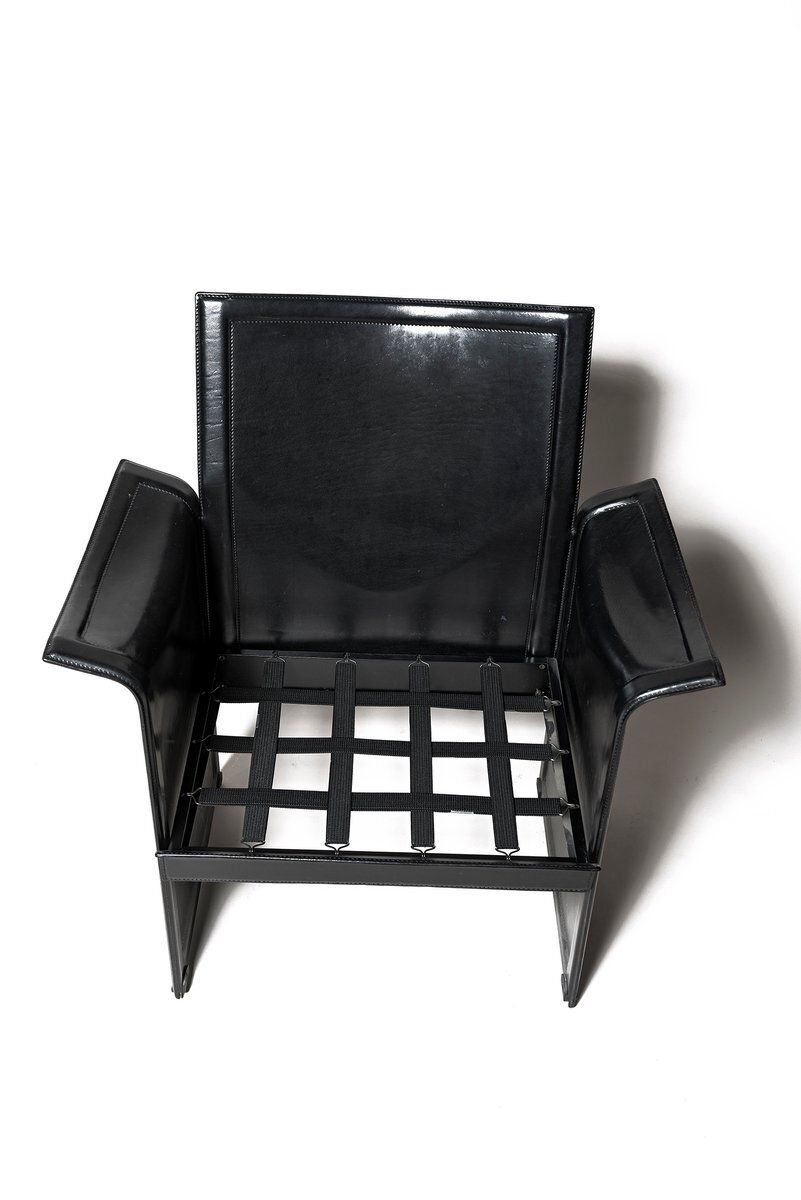 Model Korium Armchairs By Tito Agnoli For Matteo Grassi, 1970s, Set Of 4 photo for sale