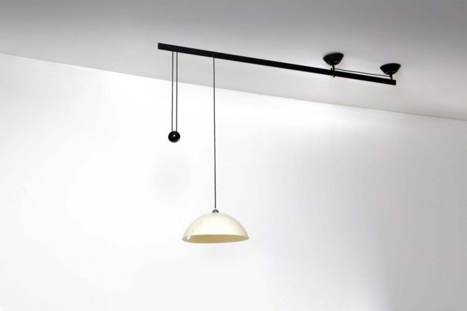 Vico Magistretti Italian Wall Lamp Model "L'impiccato" By Artemide photo buy