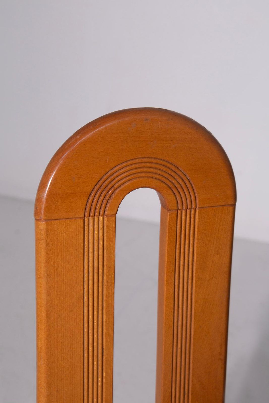 Set Of Four Italian Post Modern Chairs Attributed To Mobilgirgi photo buy