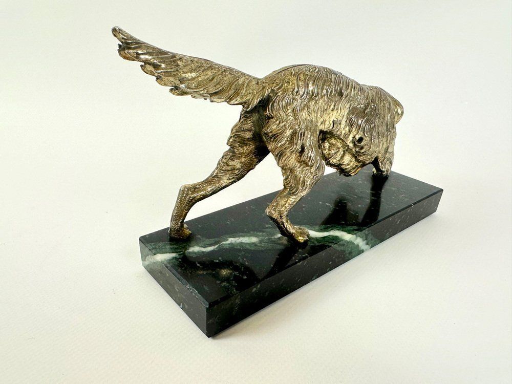 Art Deco Irish Setter Dog Figurine, Italy, 1930s photo furniture