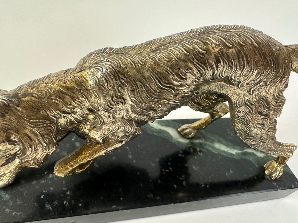Art Deco Irish Setter Dog Figurine, Italy, 1930s photo 239.0