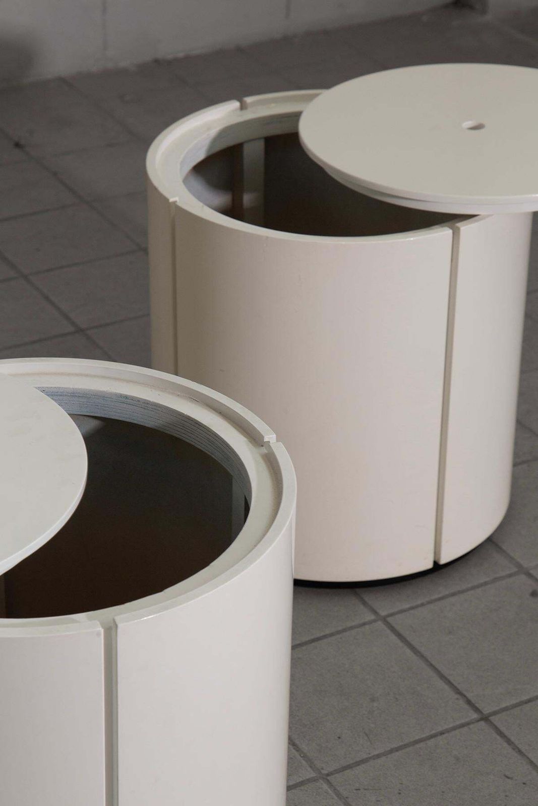 Pair Of Italian Storage Bedside Tables photo for sale