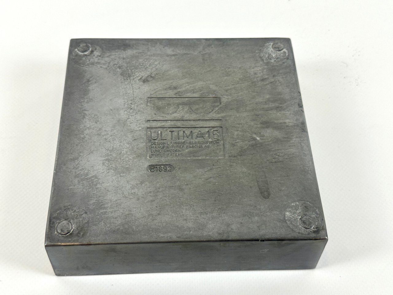photo for sale Mid Century Swedish Ultima 15 Ashtray By Holger Bäckström & Bo Ljungberg For Diverse Ting, 1960s