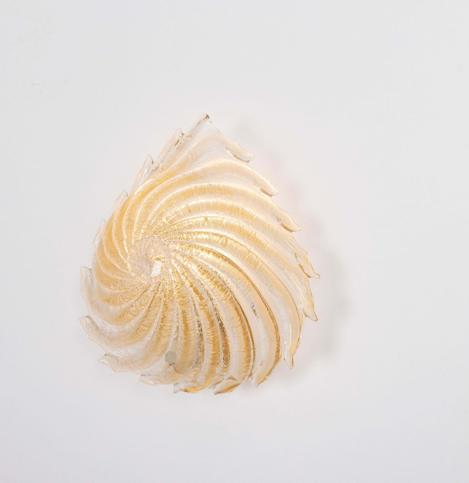 photo vinterior Pair Of Murano Glass Wall Sconces By Barovier & Toso, Italy, 1970s