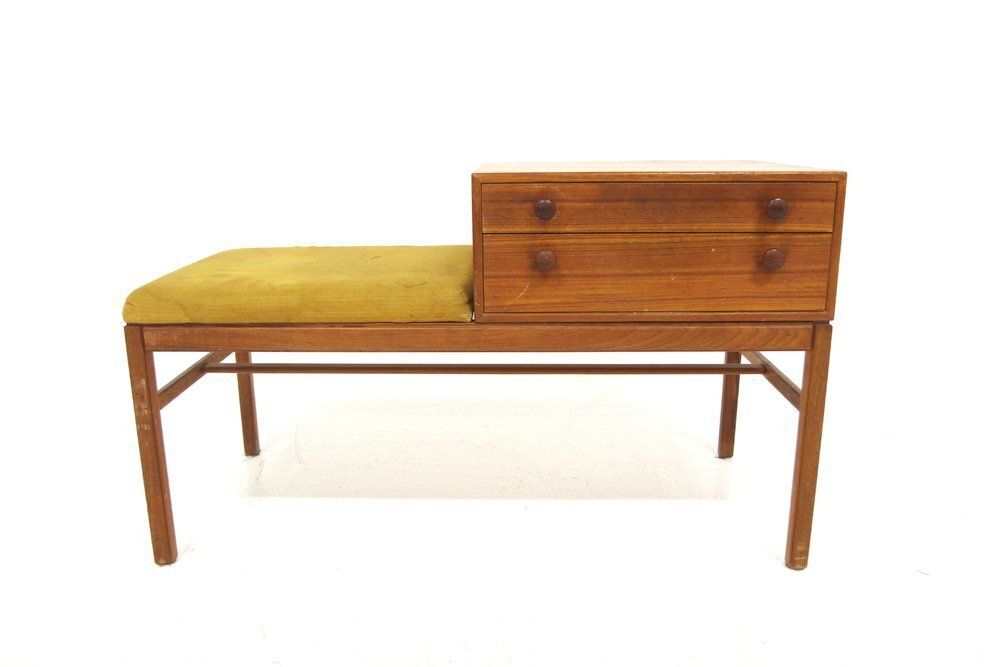 Swedish Casino Telephone Bench By Sven Engström & Gunnar Myrstrand For Tingströms, 1960s photo furniture