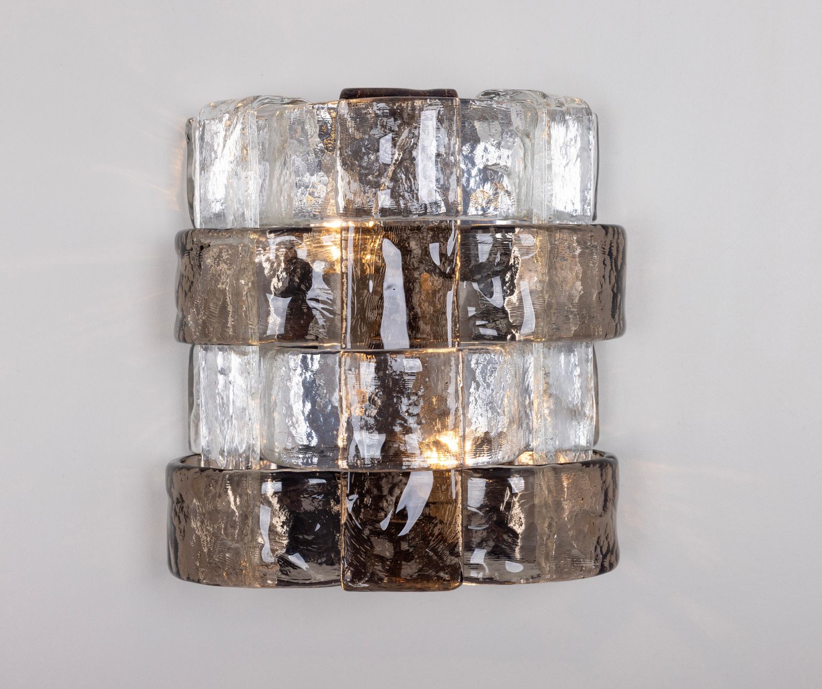 Pair Of Murano Glass Sconces Designed By Carlo Nason, Kalmar, Austria, 1970s photo buy