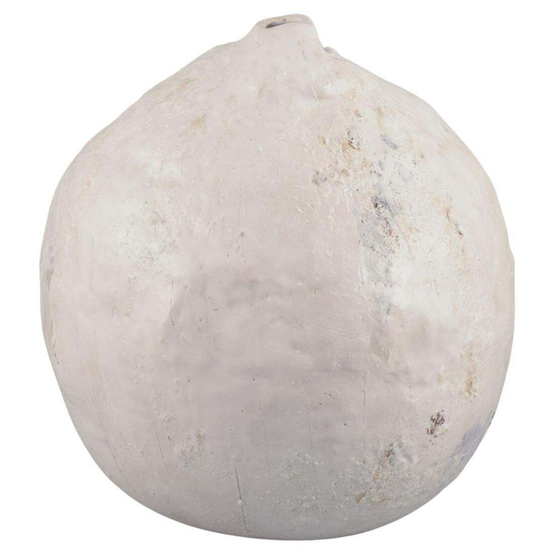 Christina Muff, Contemporary Danish Ceramic Artist. Vase In Pinching Technique.