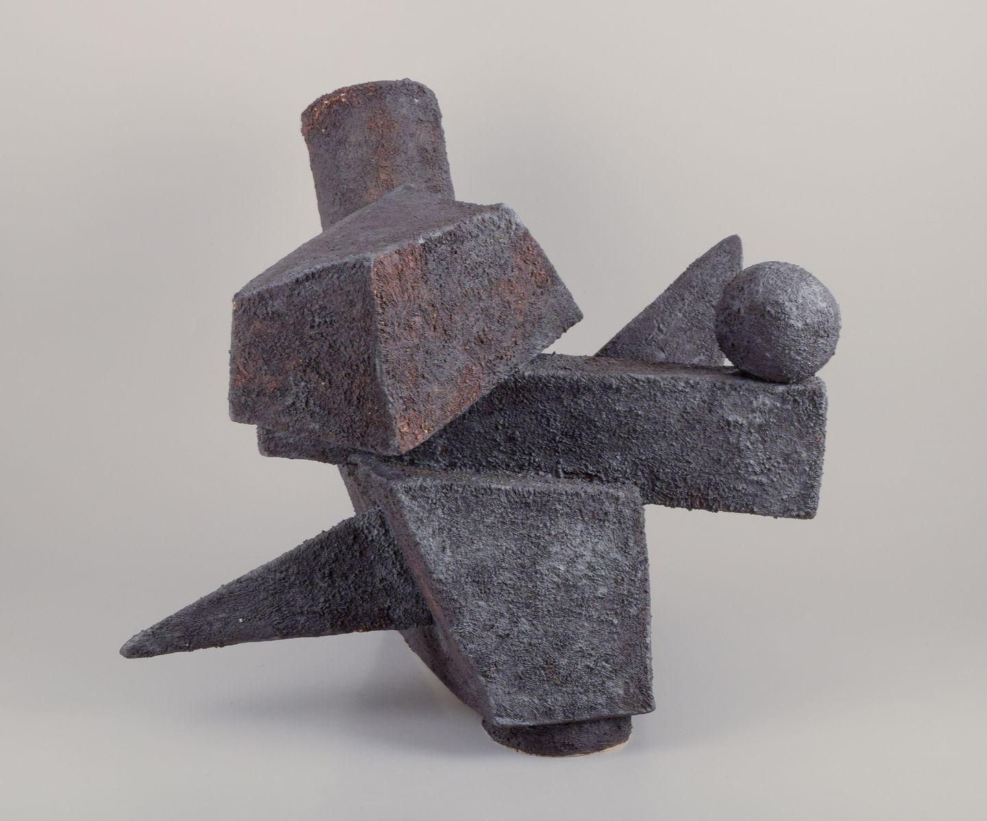 Christina Muff, Contemporary Danish Ceramic Artist. Monumental Sculpture, 2023 photo furniture