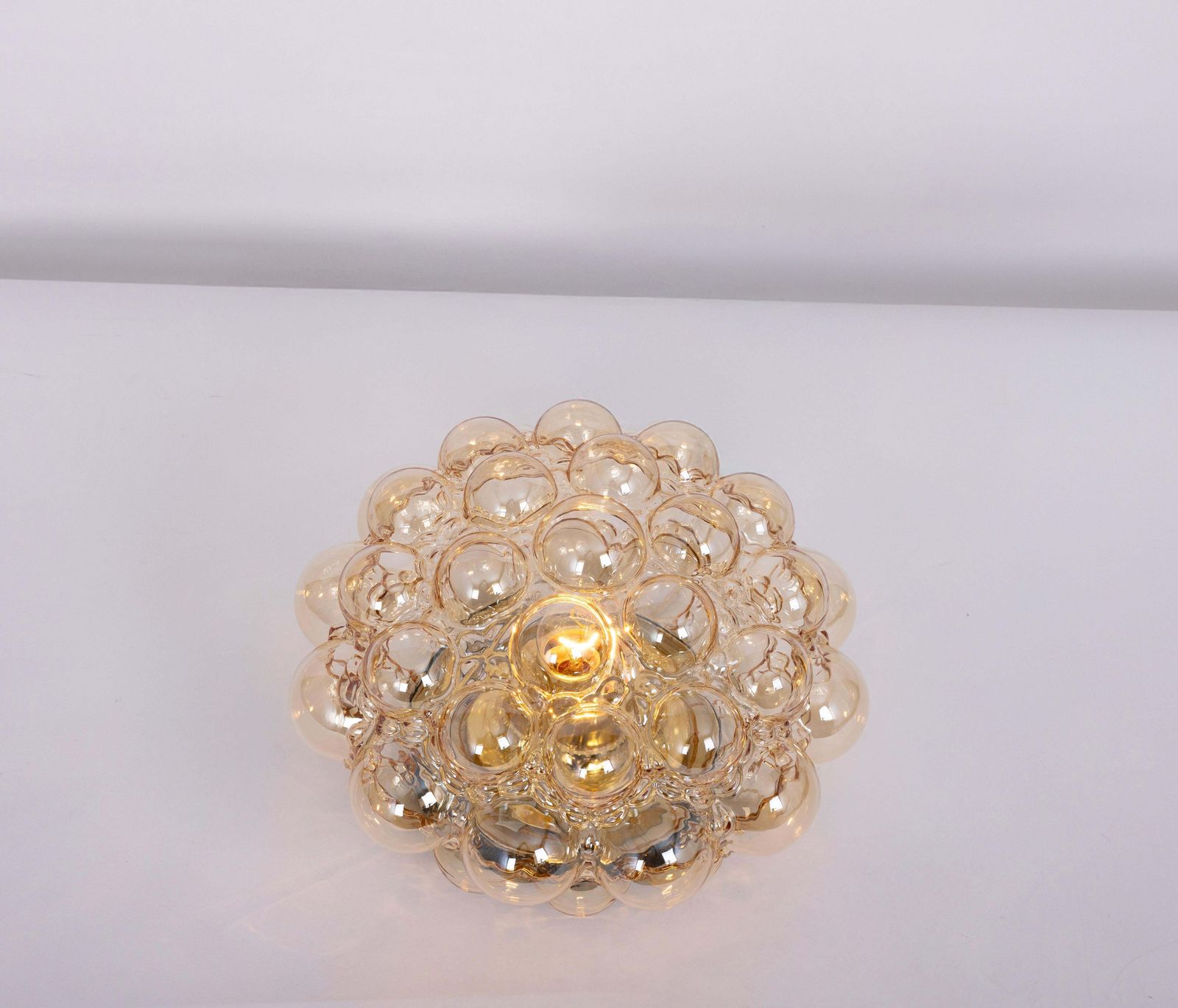 1 Of 4 Bubble Glass Flushmounts By Helena Tynell, Limburg, Germany, 1970s photo Lighting