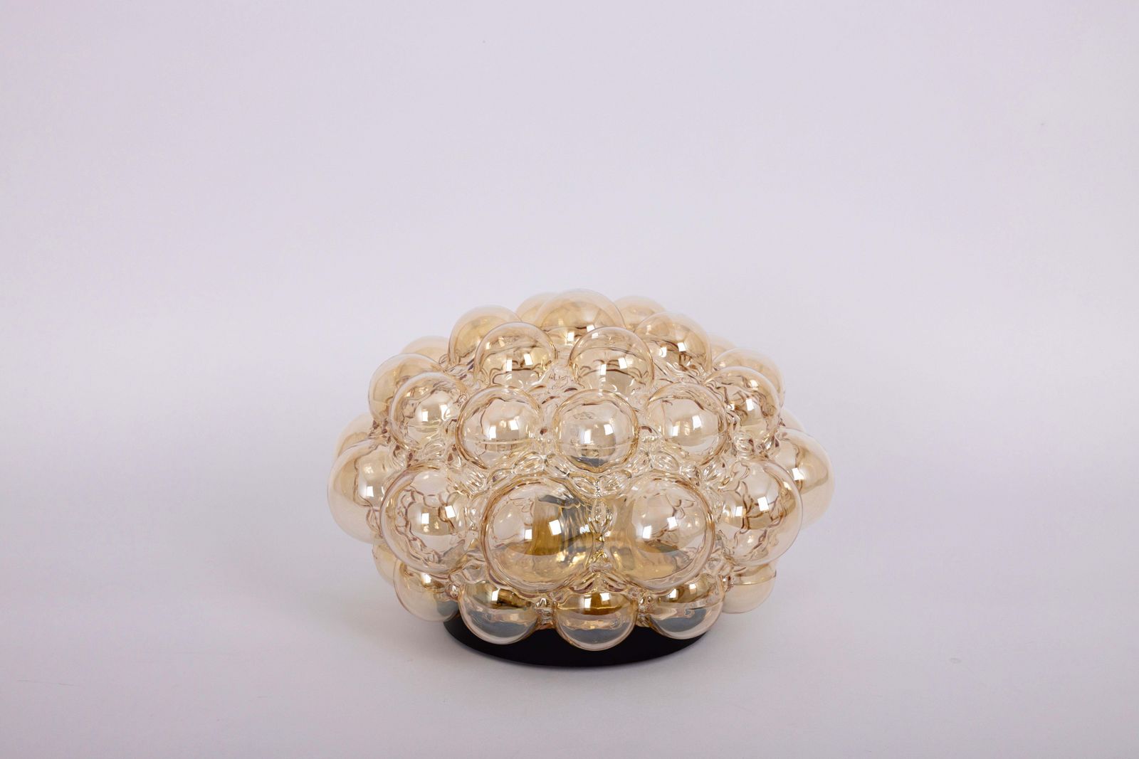 1 Of 4 Bubble Glass Flushmounts By Helena Tynell, Limburg, Germany, 1970s photo vintage