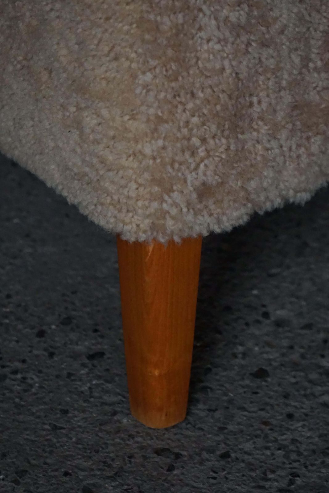photo vinterior Mid Century Modern, Pair Of Swedish Lounge Chairs In Birch & Lambswool, 1960s