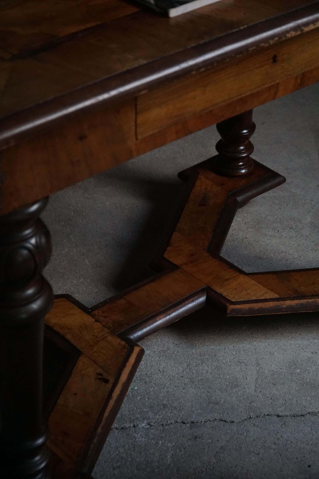 Early 20th Century, Baroque Style Writing Desk, Made By A Danish Cabinetmaker photo vinterior