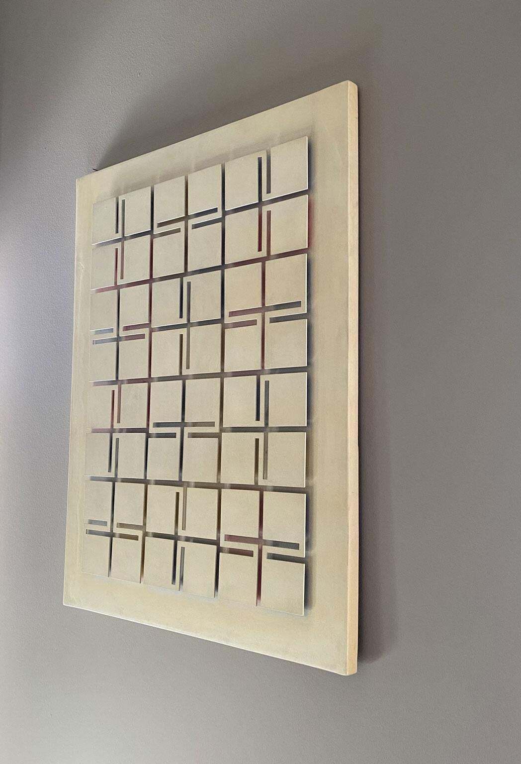 Italy 1980 Abstract White Plexiglass Artwork By Ecuadorian Estuardo Maldonado photo for sale