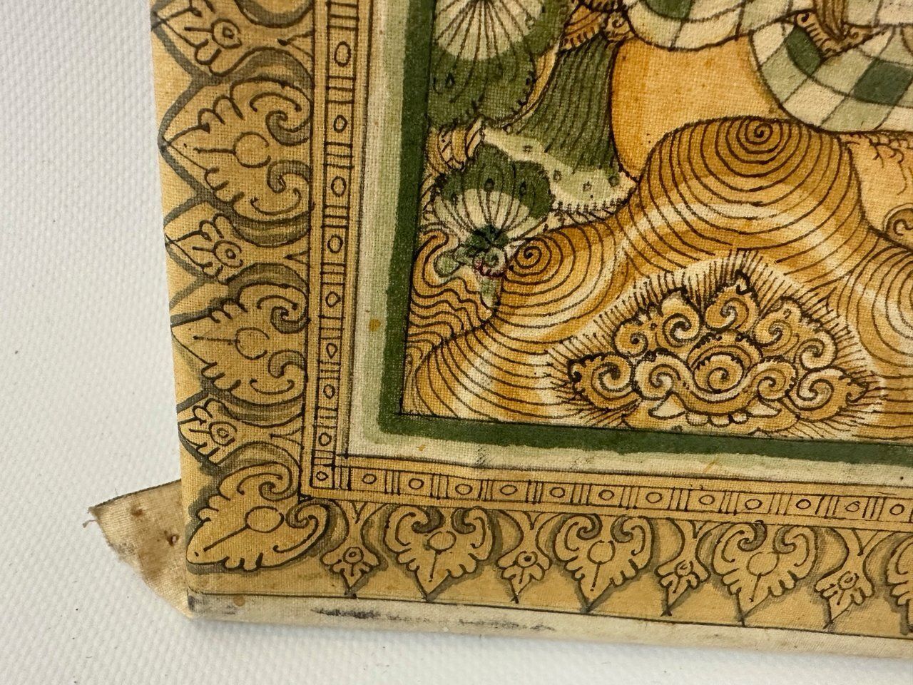 Balinese Traditional Kamasan Painting, Indonesia, 1960 photo 256.0