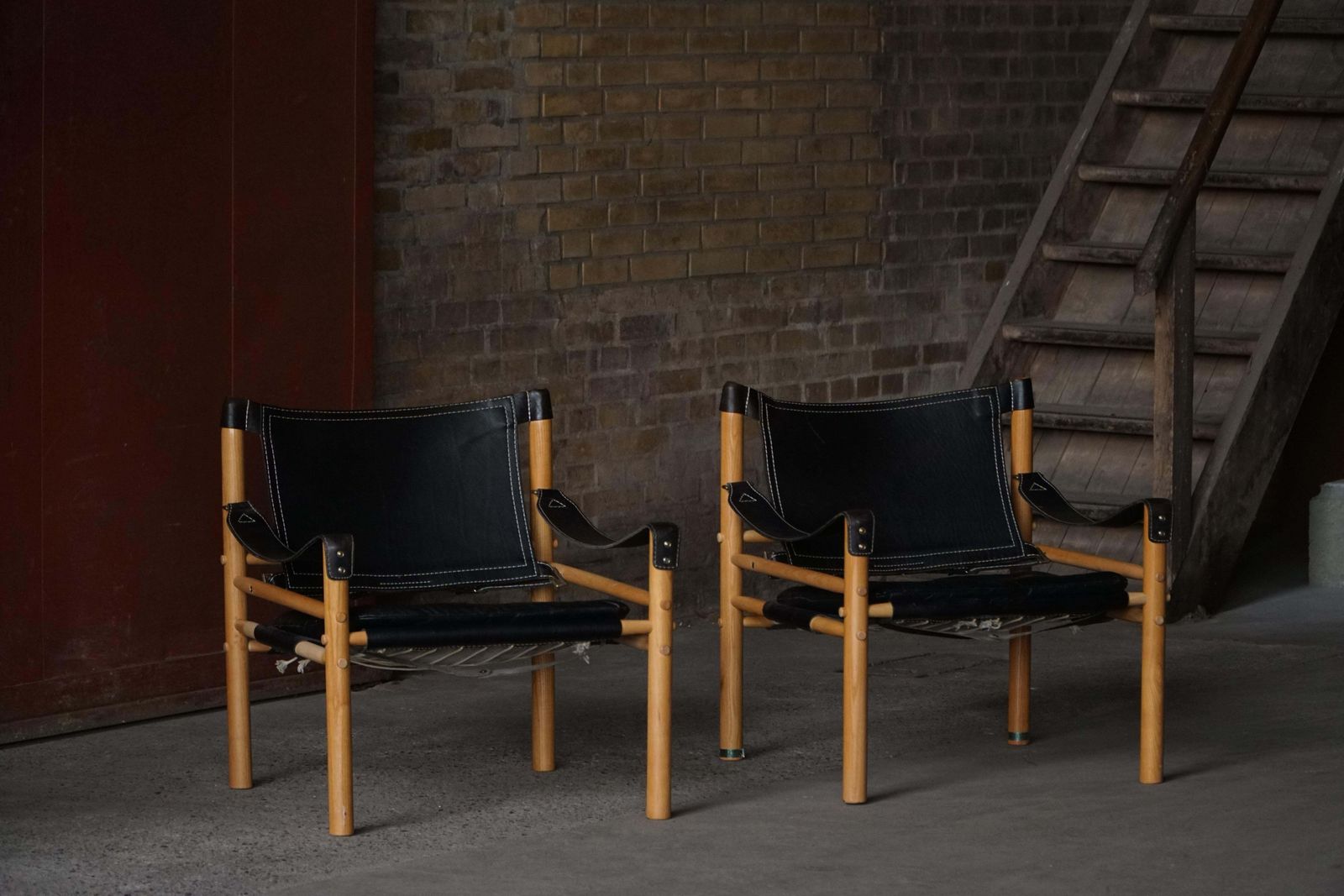 photo buy Pair Of Sirocco Safari Chairs By Arne Norell For Arne Norell Ab, Sweden, 1960s