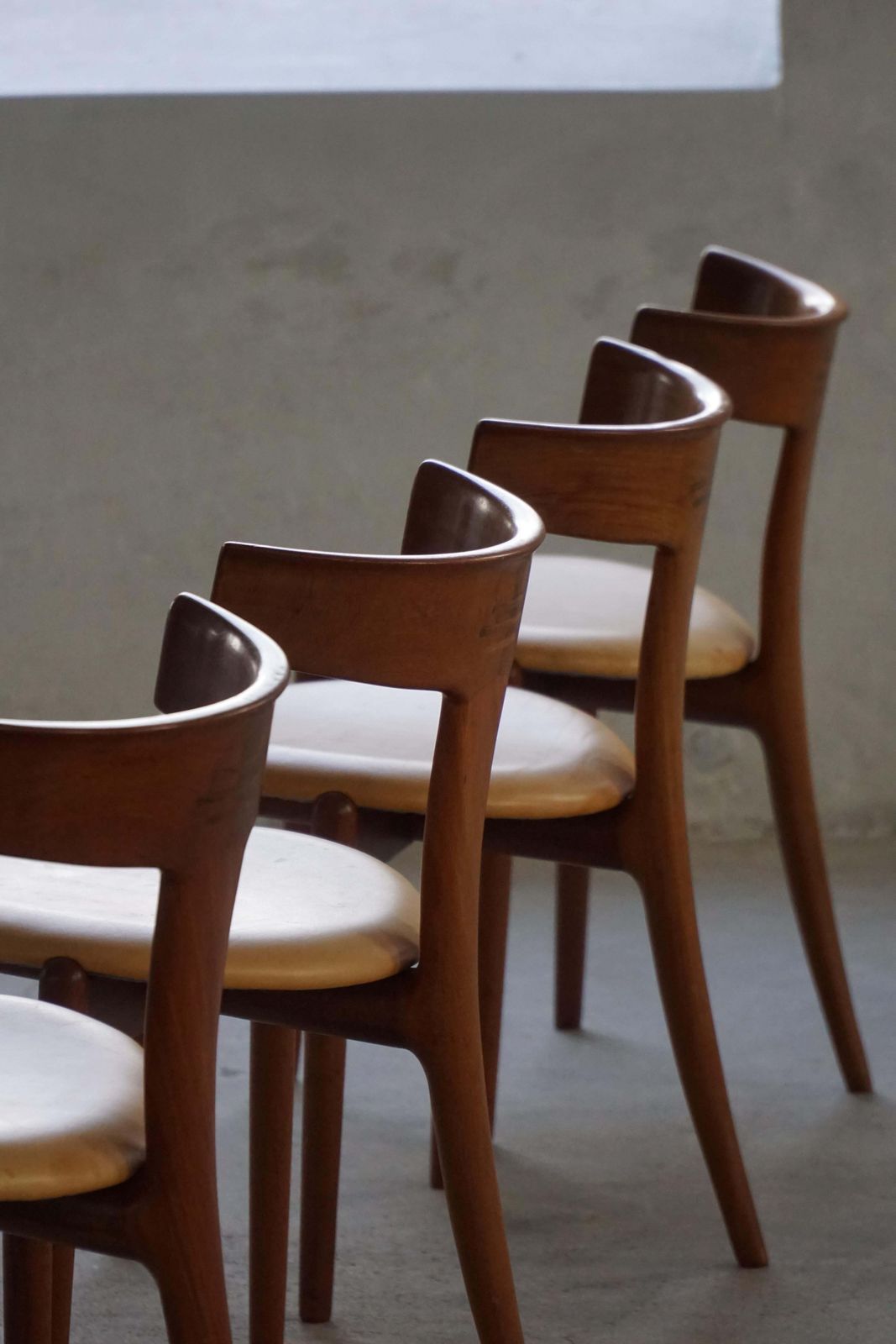 Set Of 4 “T” Chairs By Erik Andersen & Palle Pedersen, Danish Mid Century, 1950s photo Furniture