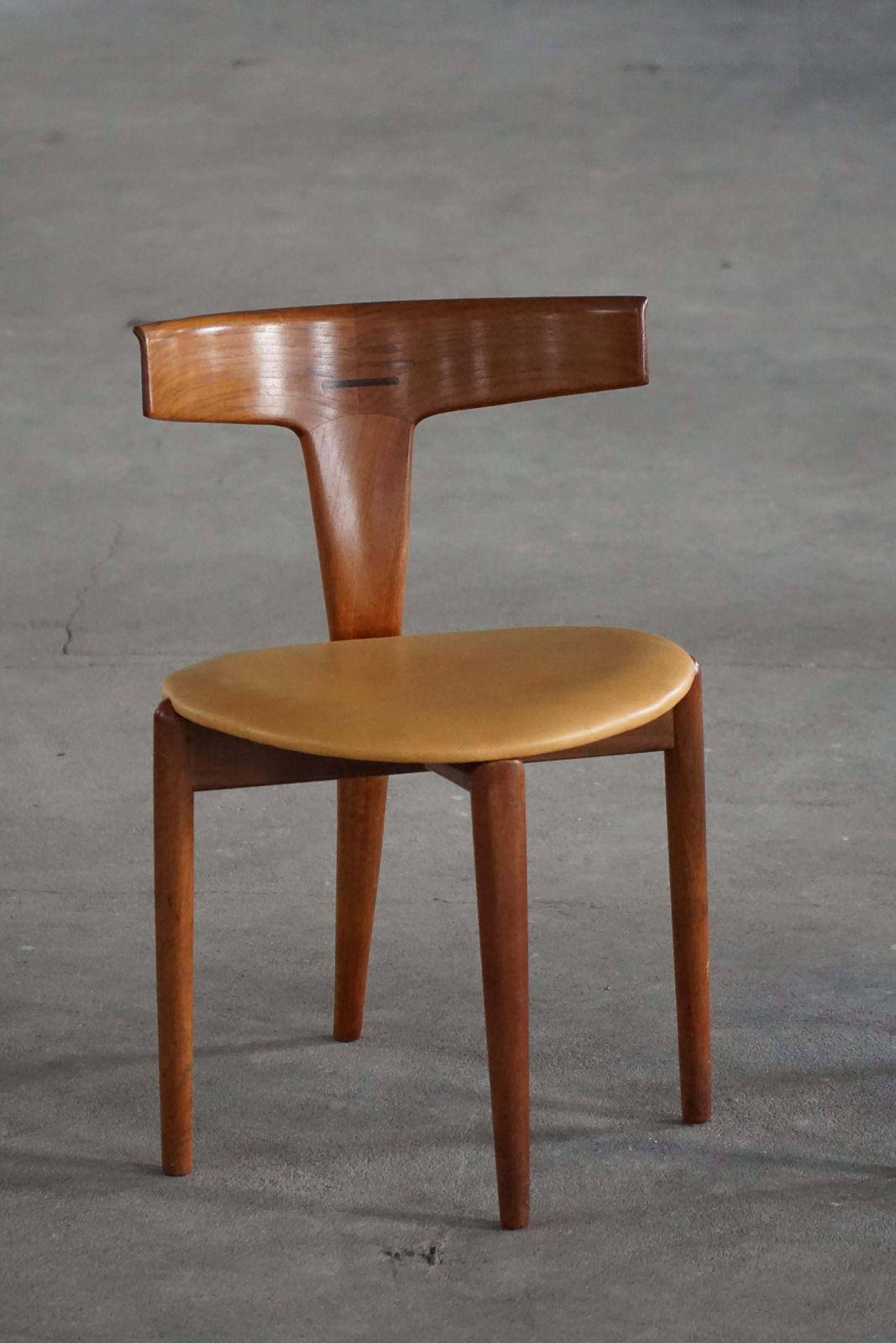Set Of 4 “T” Chairs By Erik Andersen & Palle Pedersen, Danish Mid Century, 1950s photo 7316.0