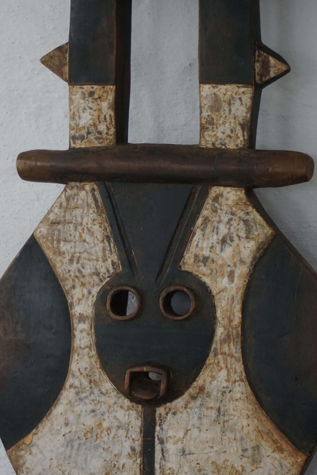 20th Century, Carved Wood Nafana Bedu Plank Mask, Tribal Art, Decorative Object photo vinterior