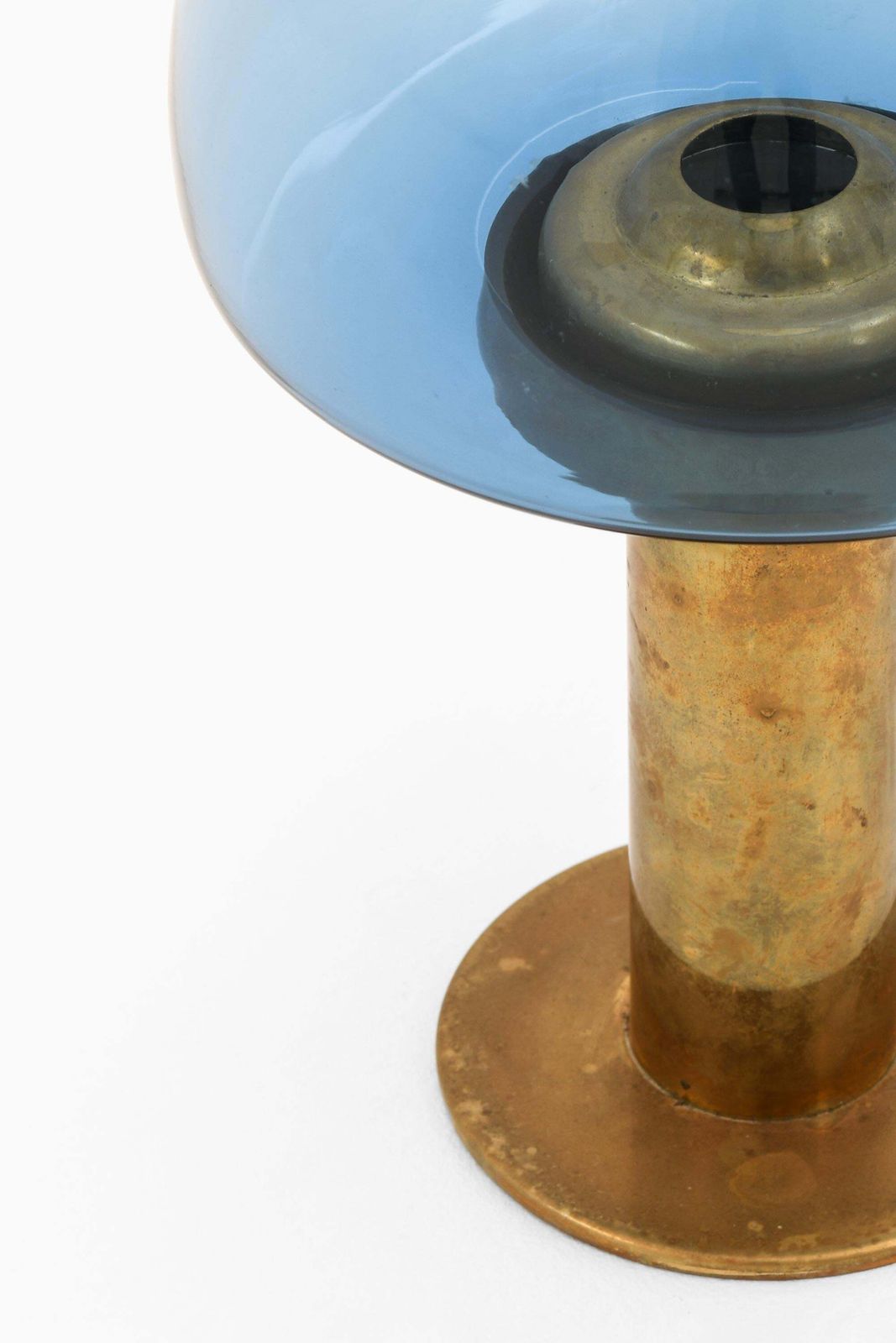 Candlestick In Soft Light Blue Hue By Hans Agne Jakobsson, 1950s photo furniture