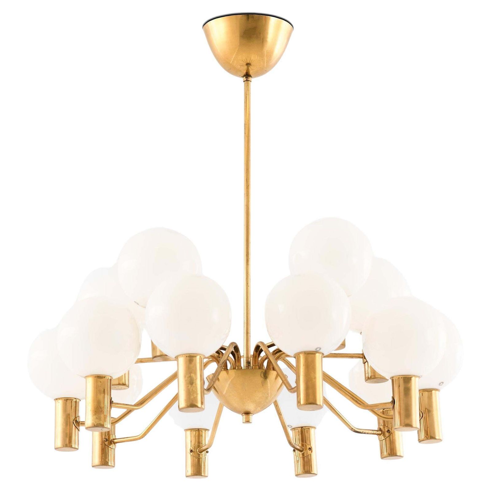 Ceiling Lamp Model T 372/15 By Hans Agne Jakobsson, 1950s