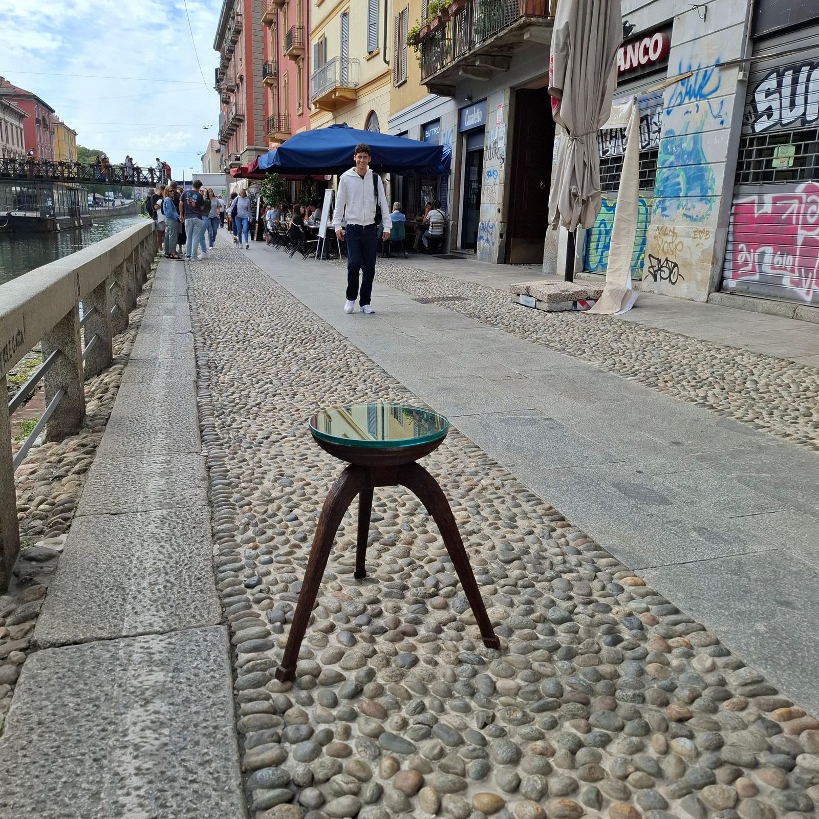 Fontana Arte Coffee Table Wood Glass 1950 Italy photo buy