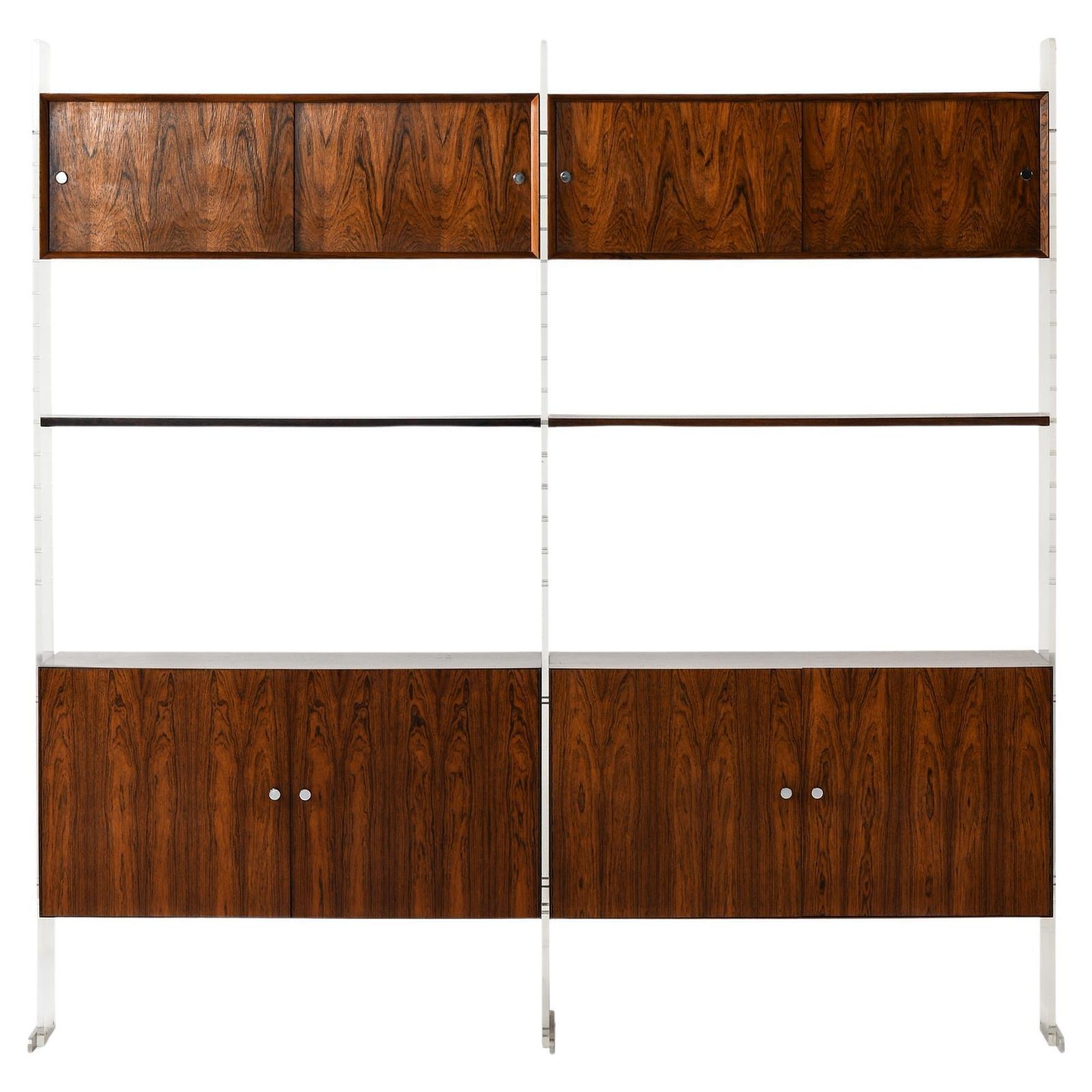 Very Rare Freestanding Bookcase By Poul Nørreklit, 1960s