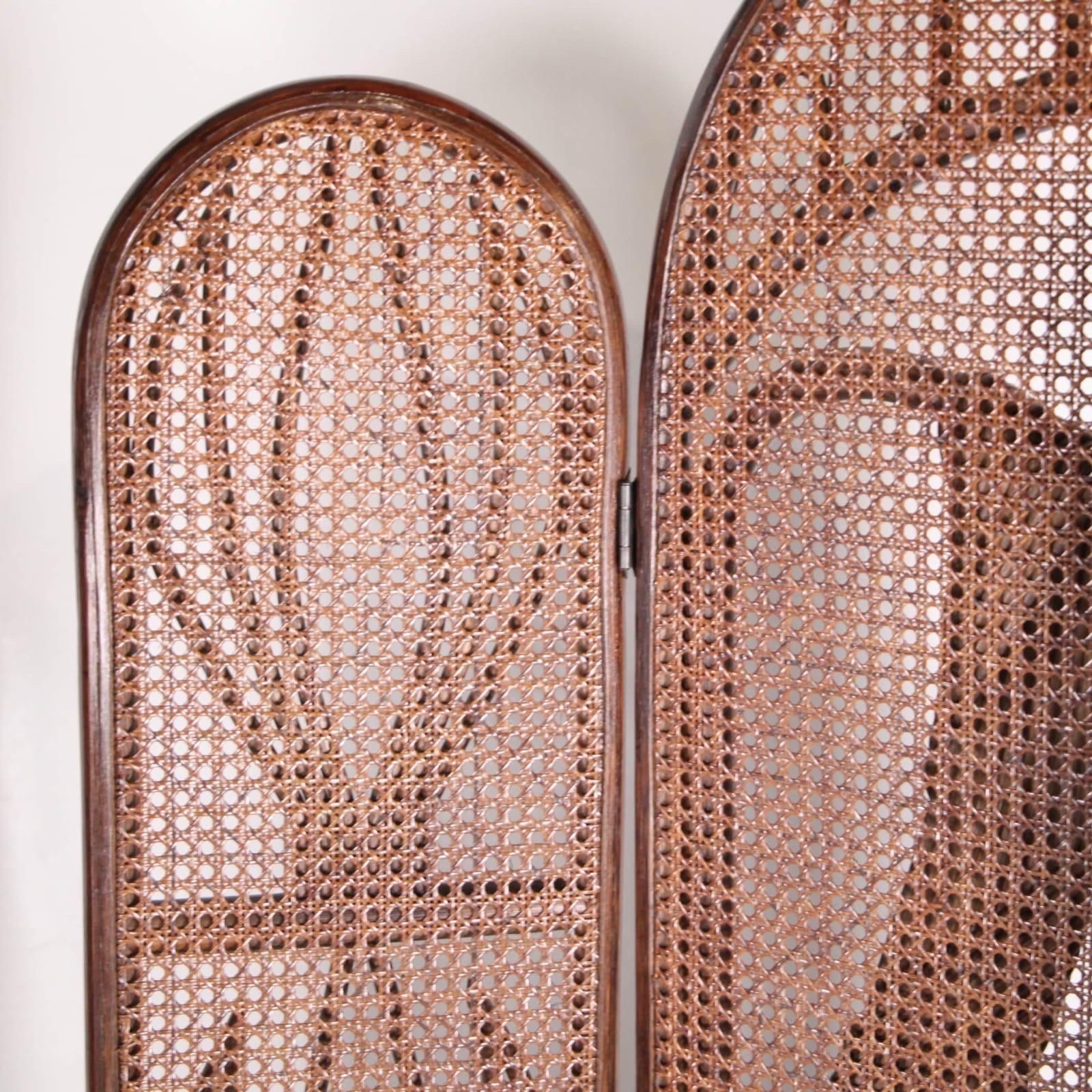 Pair Of Rattan Folding Screens photo 1679.0
