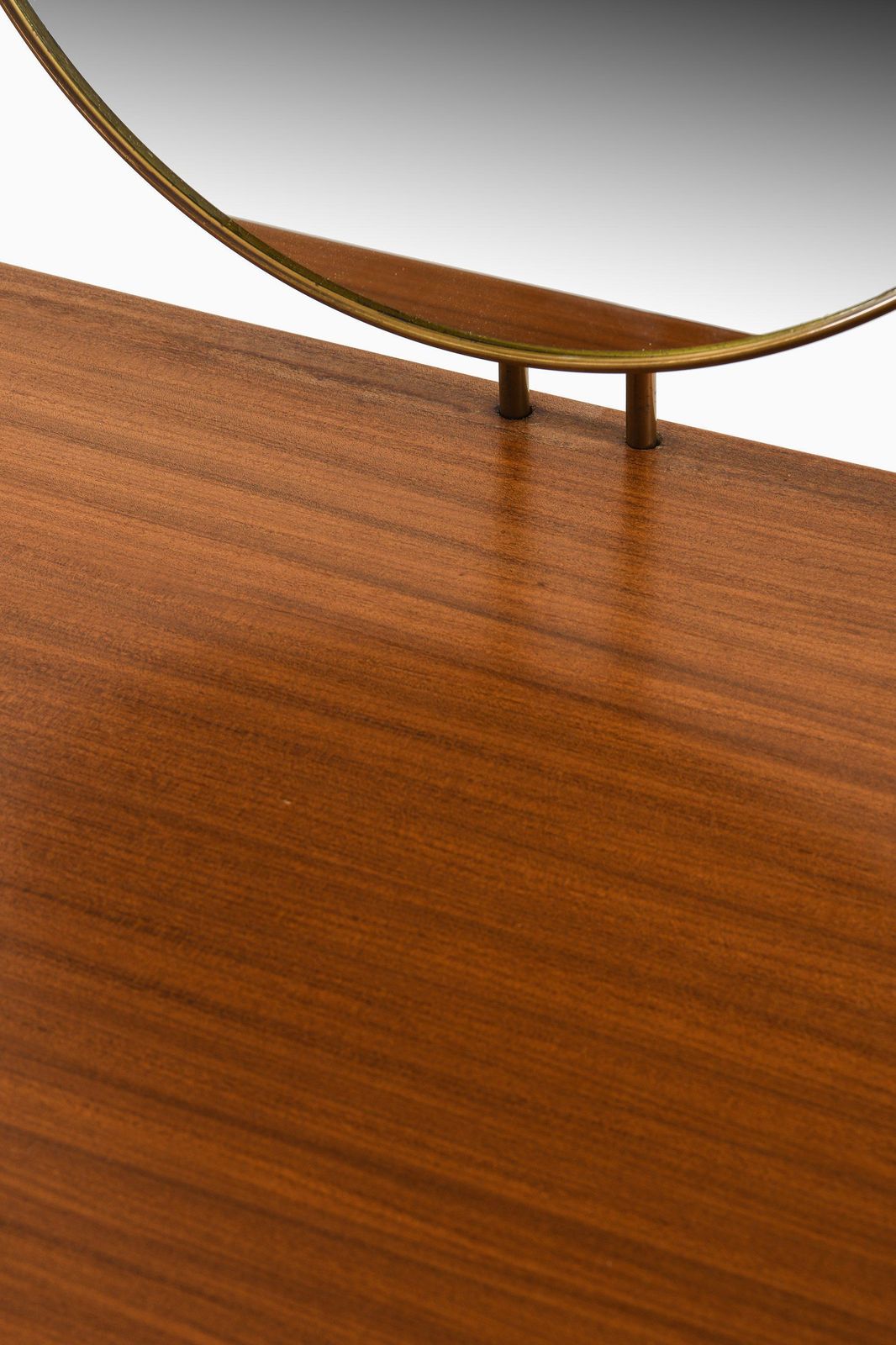 Vanity In Teak, Beech And Brass By Bertil Fridhagen, 1958 photo buy