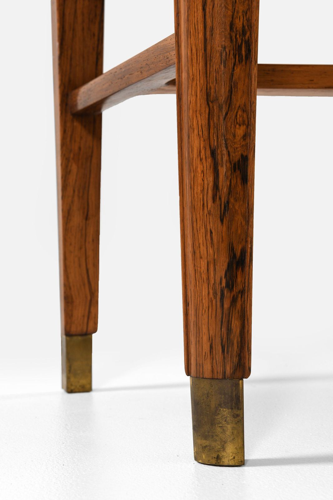 Cabinet In Rosewood And Brass By Ernst Kühn, 1940's photo buy