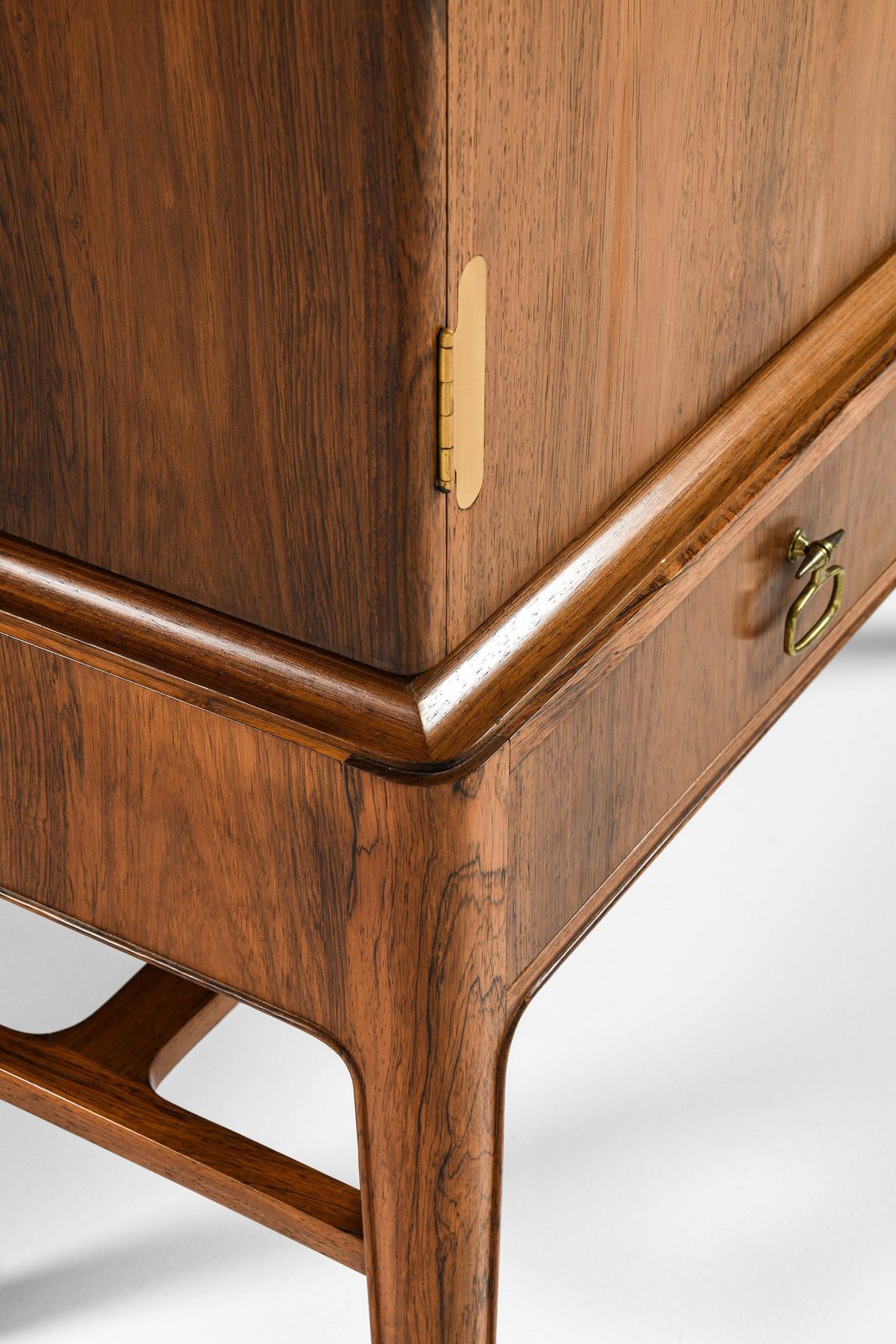 59037.0 Cabinet In Rosewood And Brass By Ernst Kühn, 1940's photo