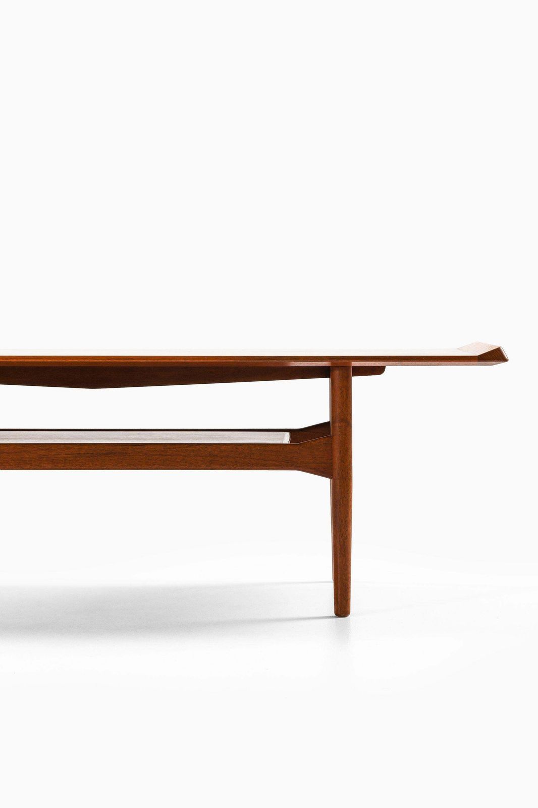 Coffee Table In Rosewood And Teak By Ib Kofod Larsen, 1950's photo Furniture