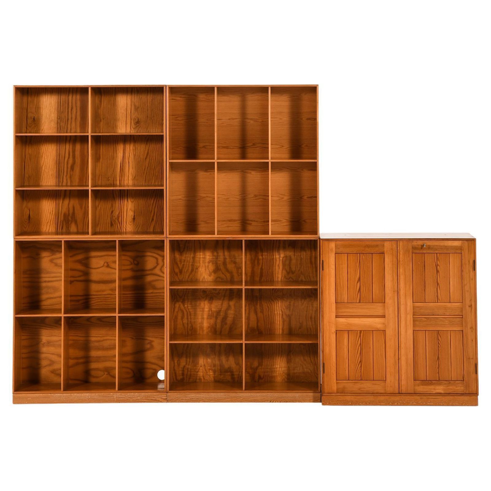 Bookcases In Oregon Pine By Mogens Koch, 1933