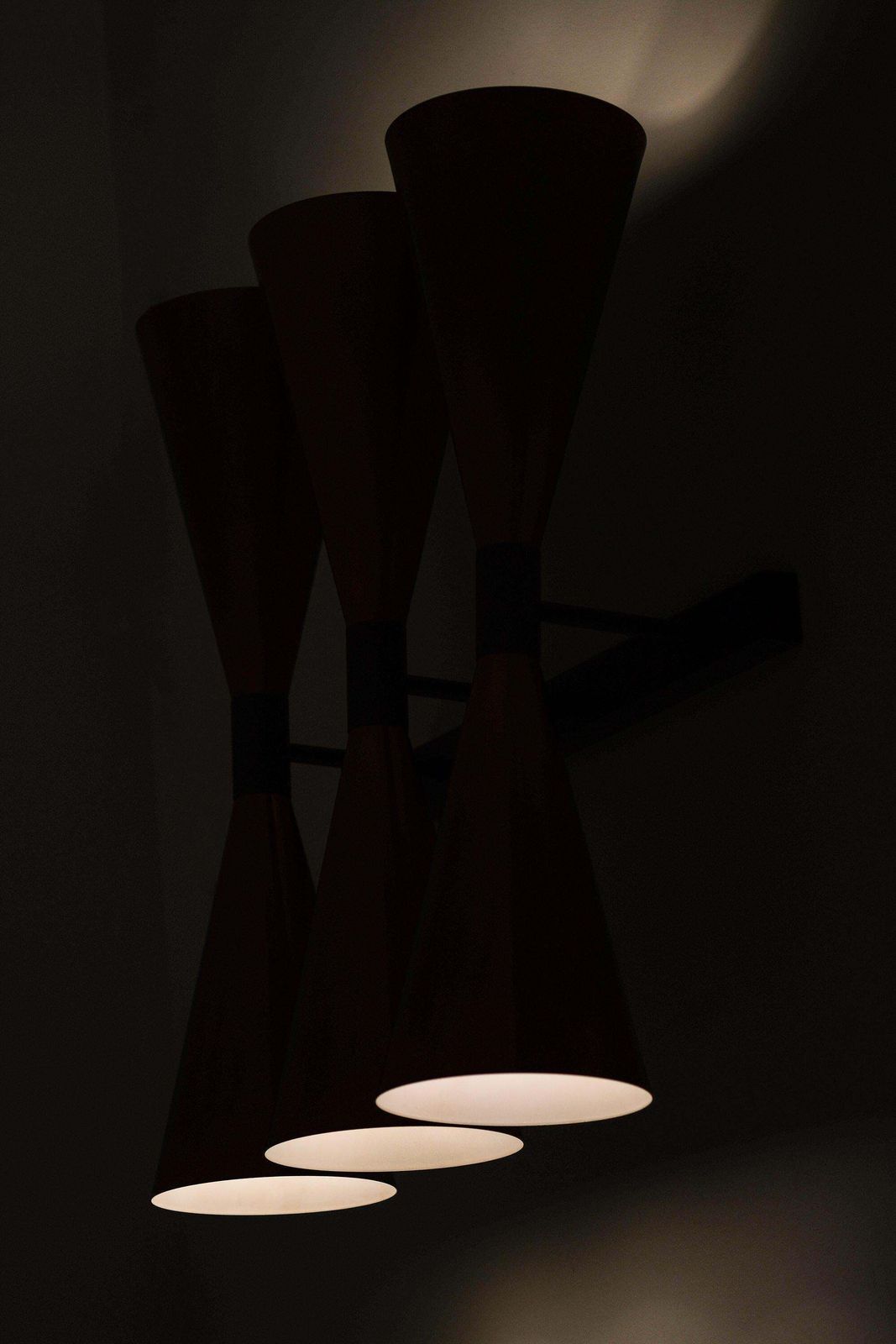 Wall Lamp In Copper And Painted Metal By Hans Agne Jakobsson, 1950's photo 7291.0