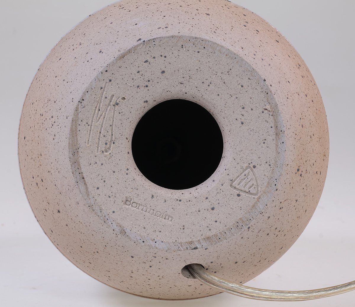 Vintage Ceramic Lampbase By Marianne Starck, 1960s photo Lighting