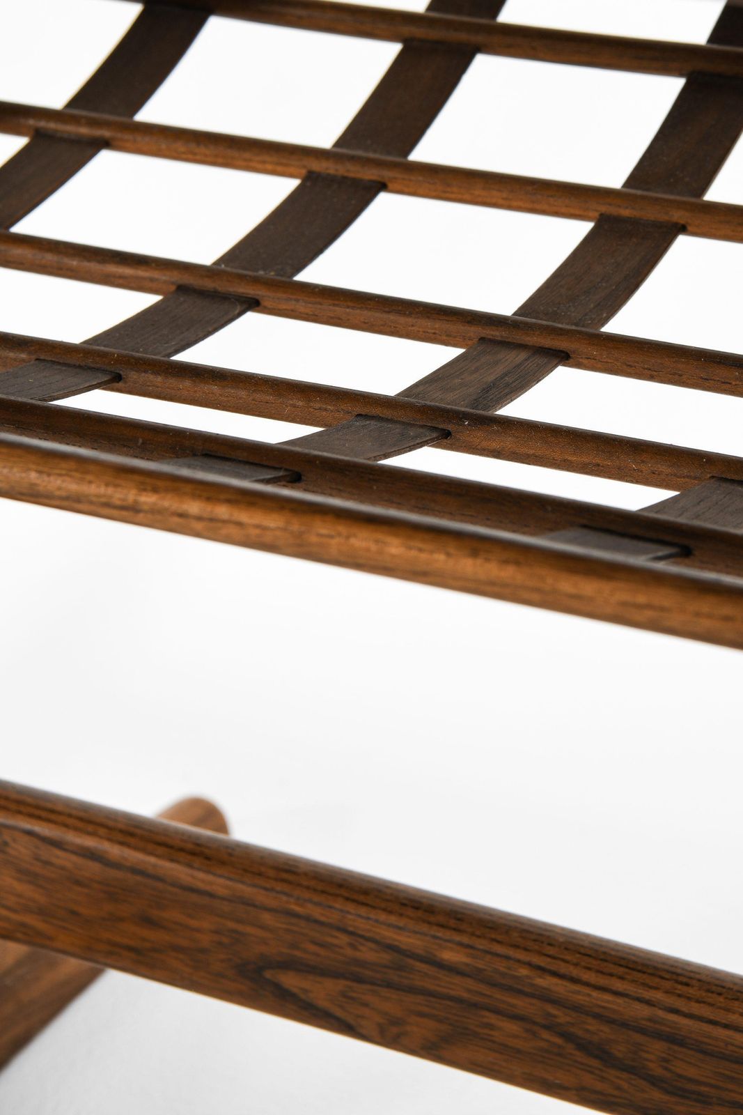 Coffee Table In Stained Elm By Frits Henningsen, 1950's photo vinterior