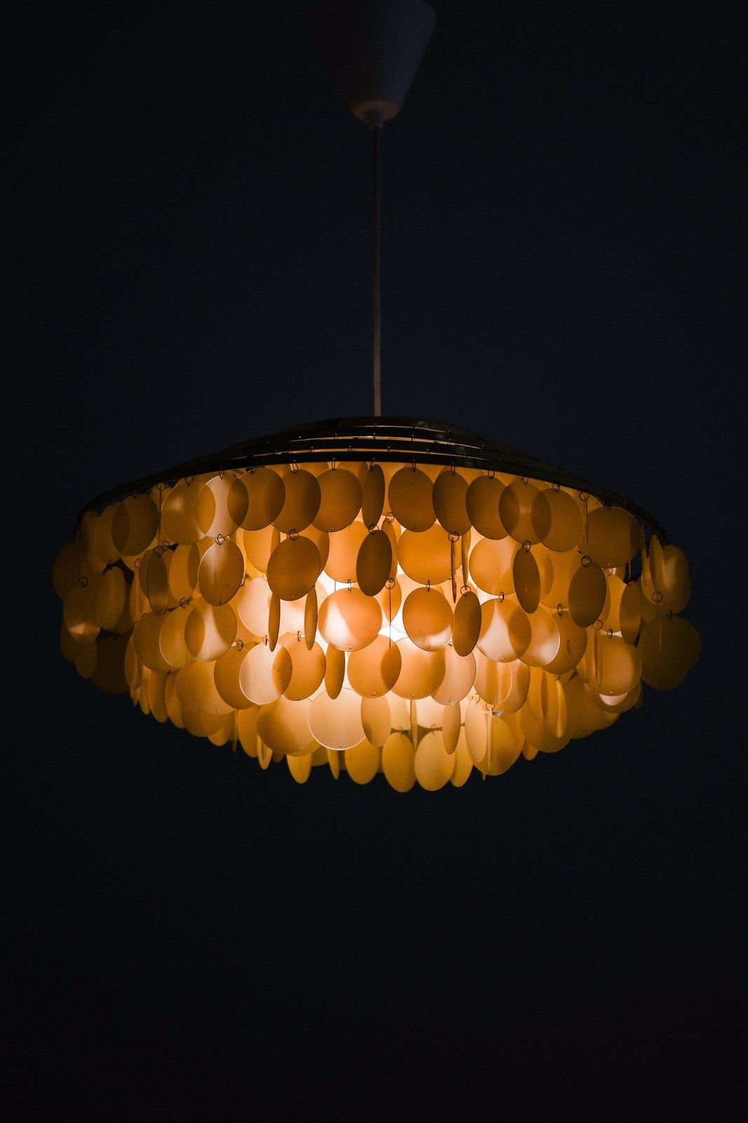 Rare Ceiling Lamp, 1960's photo for sale
